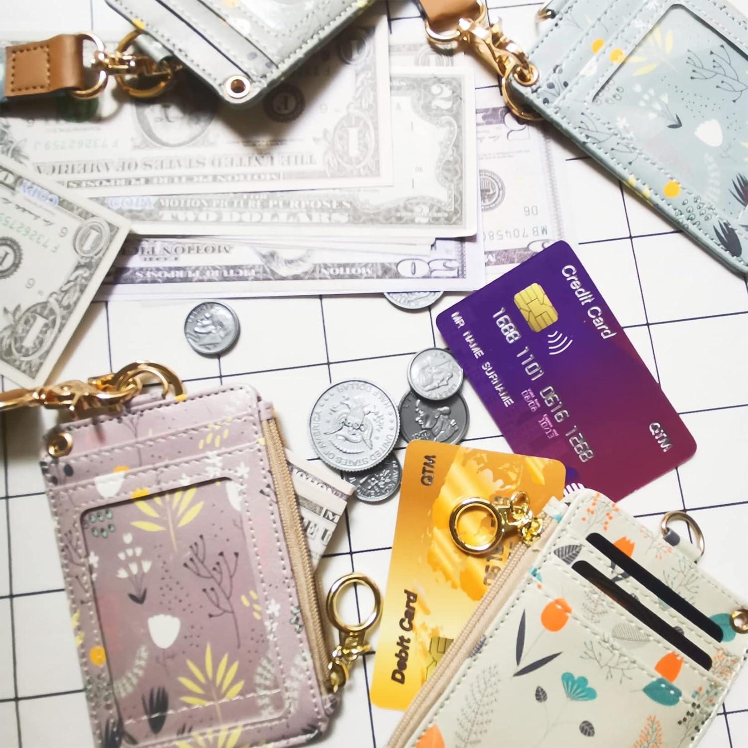 Billetera con cordón Bolimoss Girasol de Otoño con cremallera