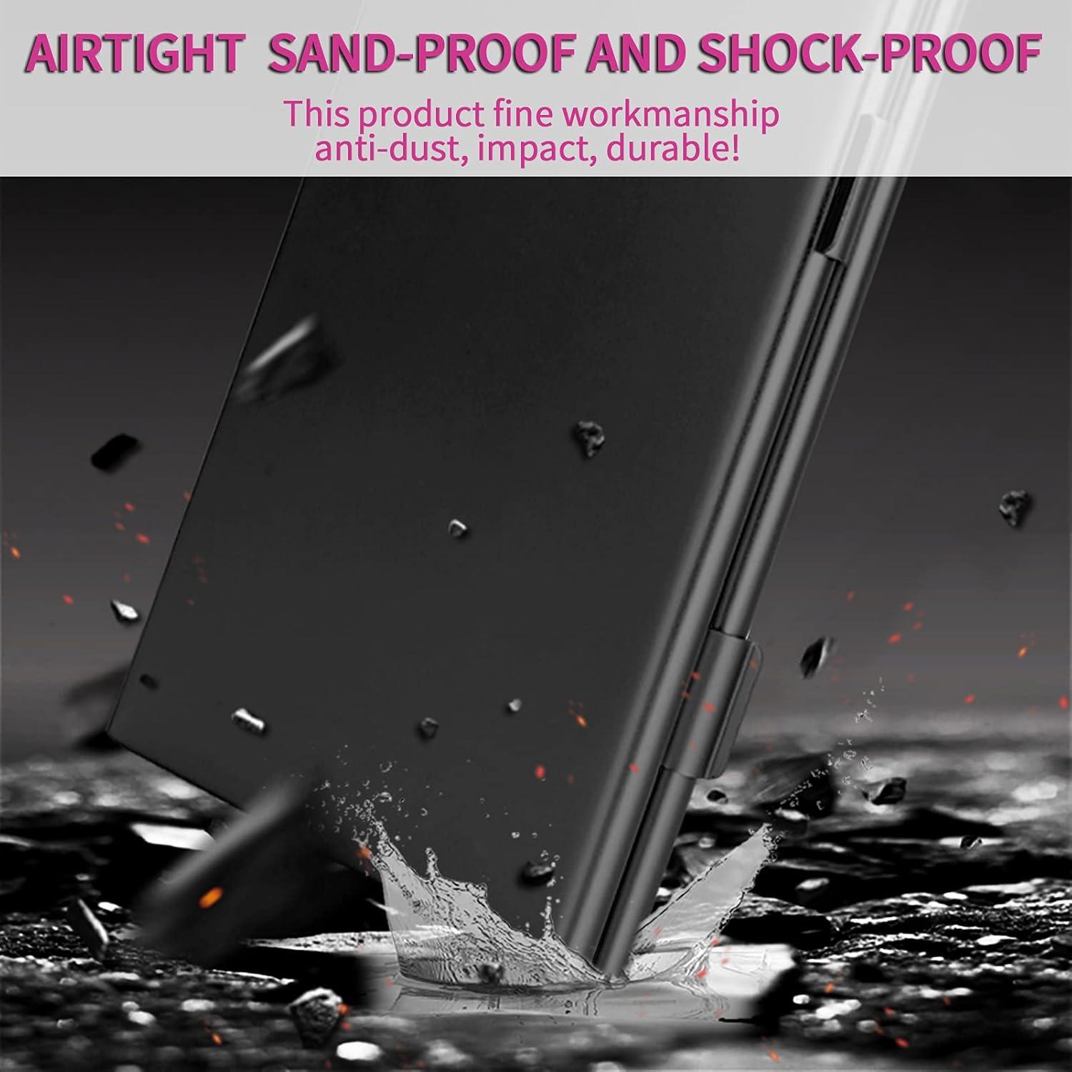 Estuche para Tarjetas SD y TF LAVILI - Aluminio Negro, 6SD+12TF