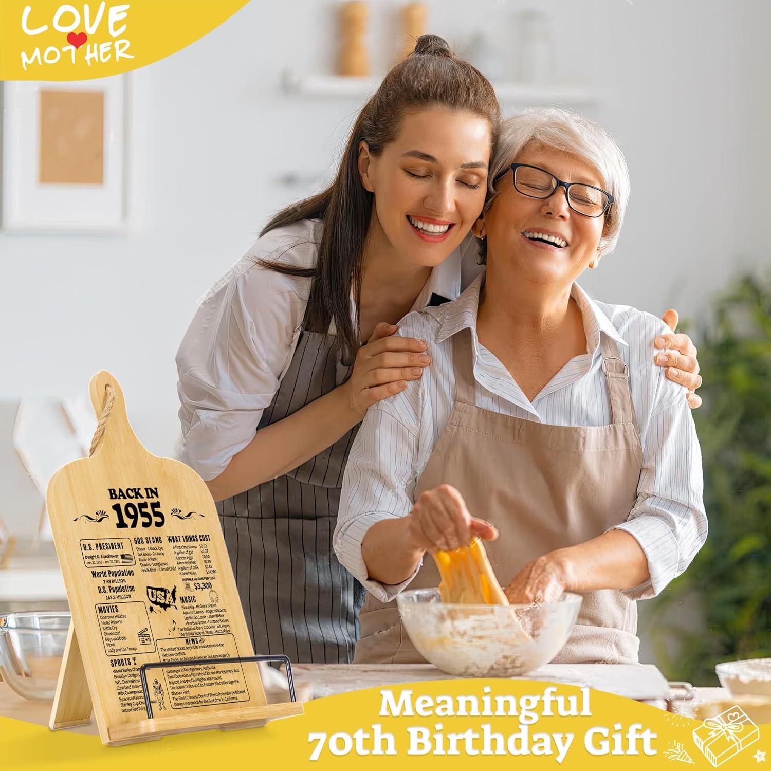 Soporte para Libros de Cocina IKEDAS 1955 - Regalo Cumpleaños 70