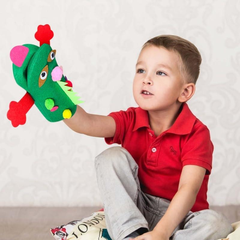 Kit de Marionetas de Mano WATINC 12 Piezas Multicolor DIY