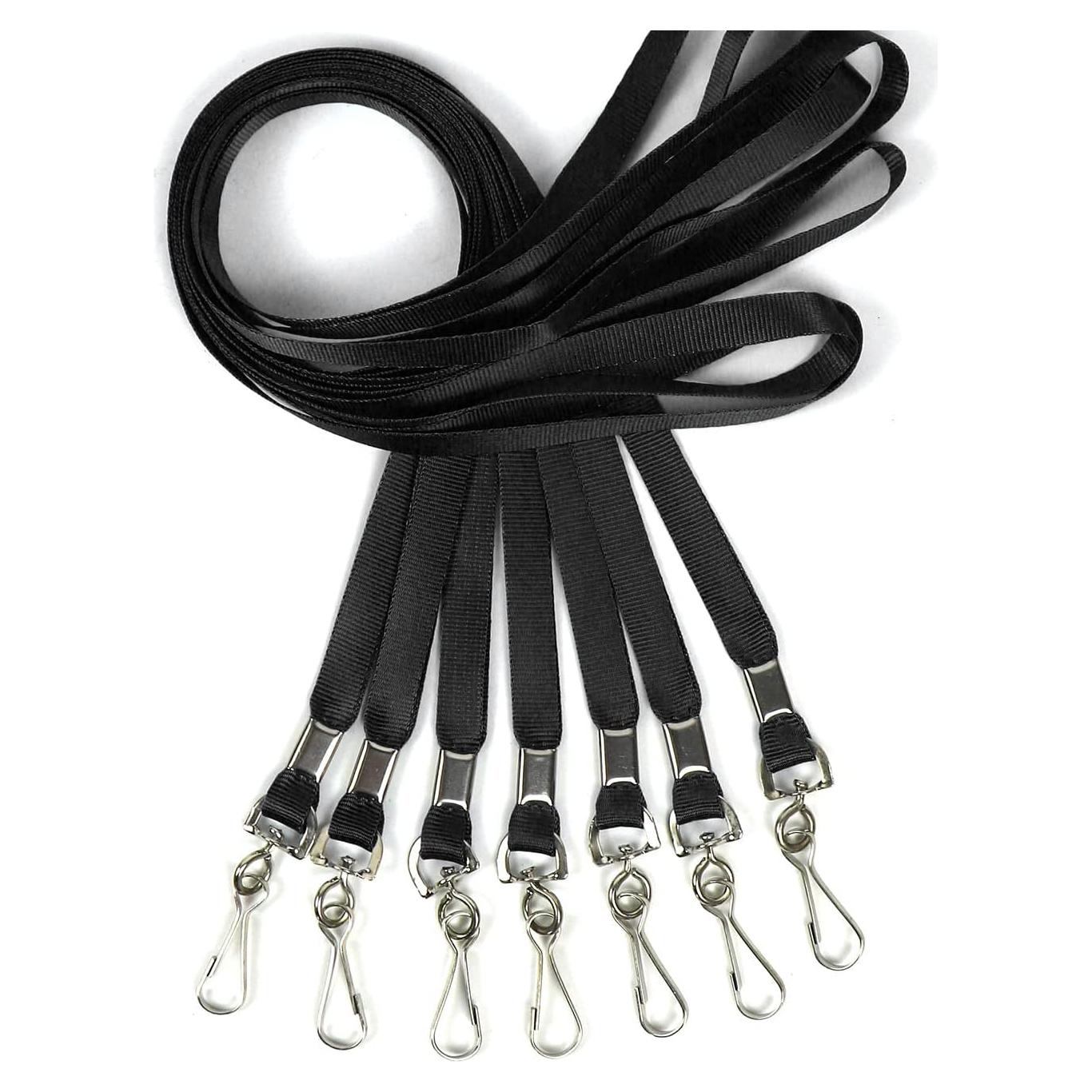 Cintas para el cuello Hontmy 50 piezas nylon coloridas