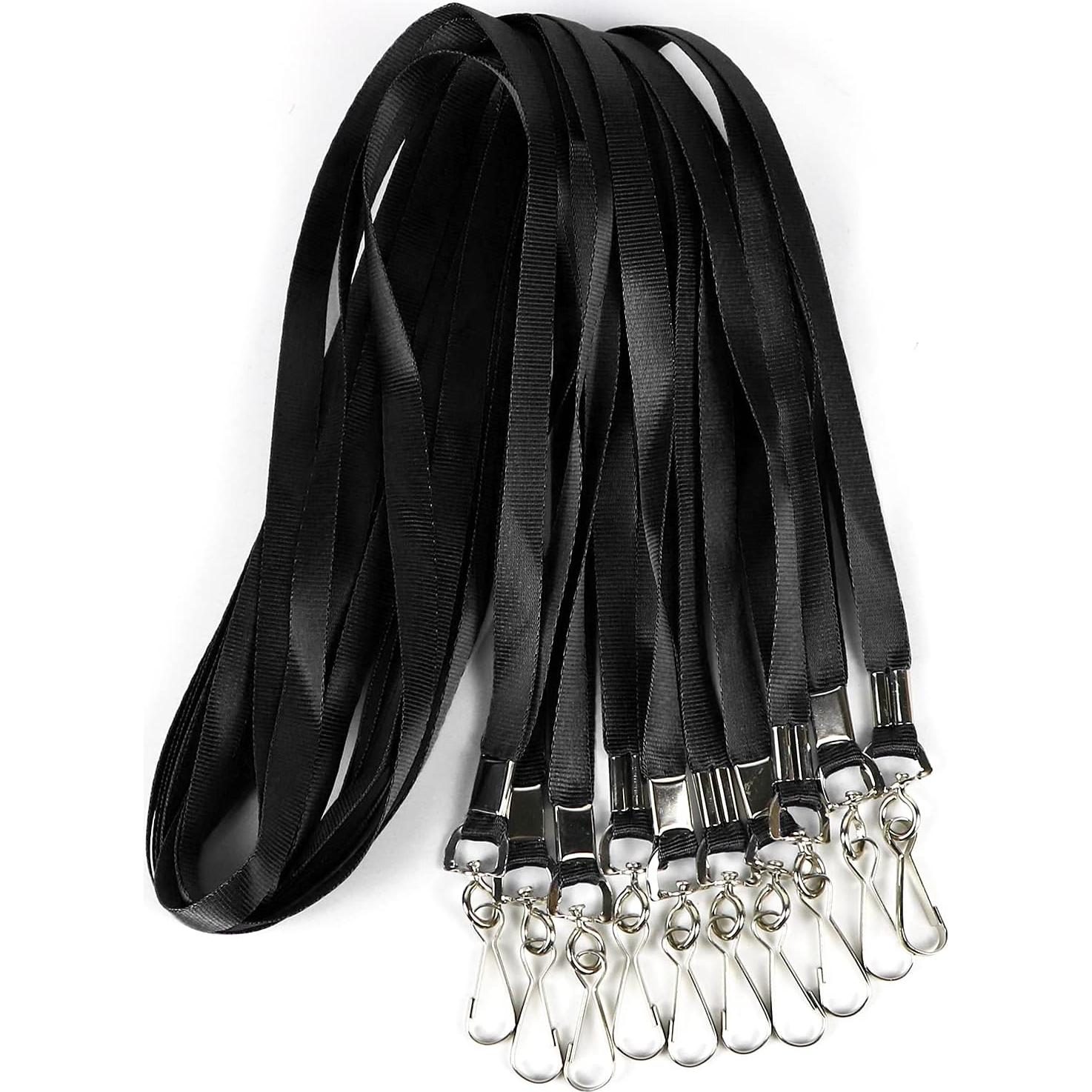 Cintas para el cuello Hontmy 50 piezas nylon coloridas