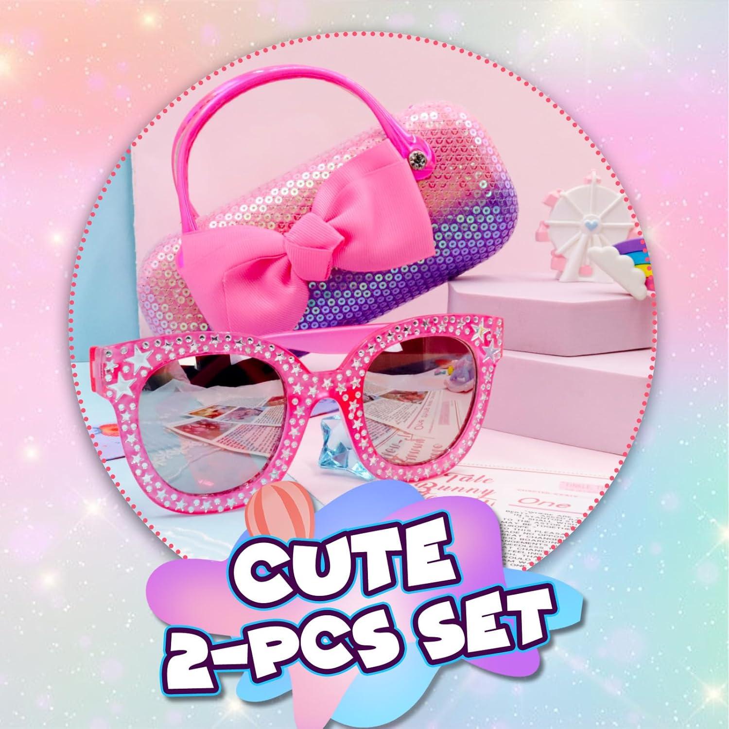 Gafas de sol PinkSheep para niñas UV400 con estuche