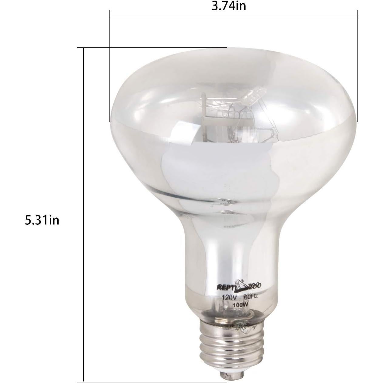 Lámpara de Calor UVA UVB 100W REPTI ZOO para Reptiles