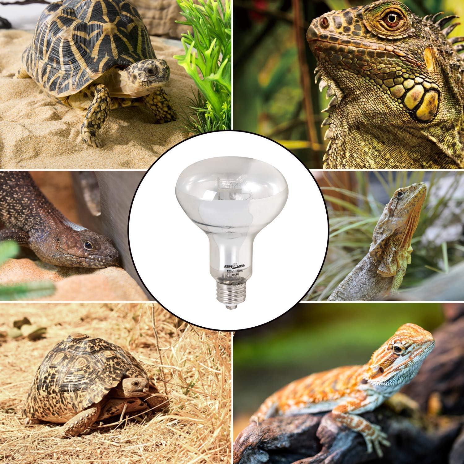 Lámpara de Calor UVA UVB 100W REPTI ZOO para Reptiles