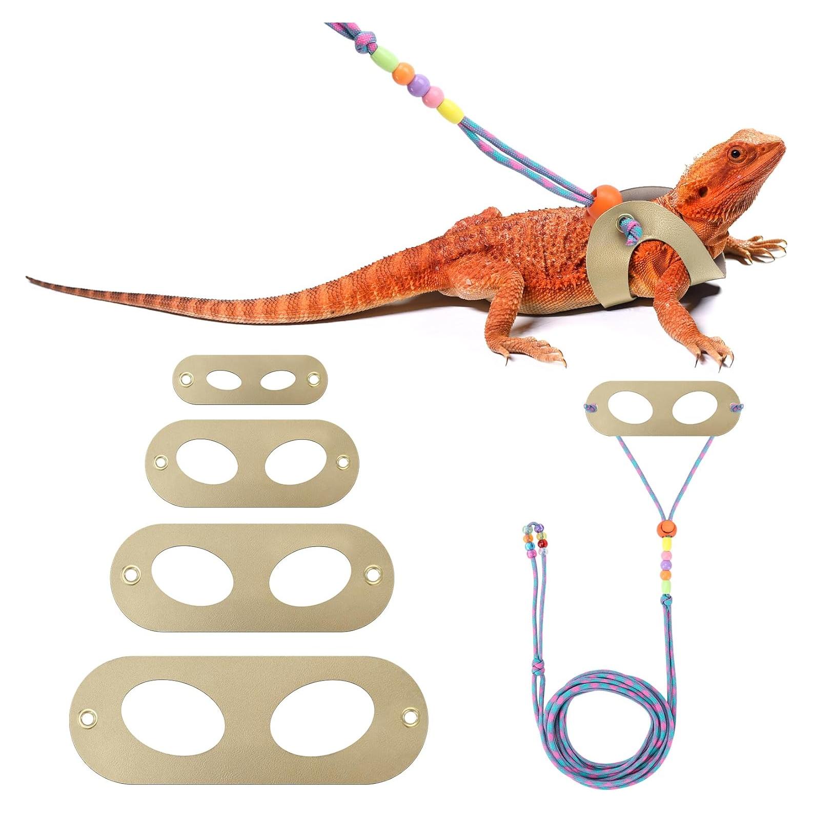 Arnés Ajustable para Lagartija Dragón Barbudo LIKZINWA - 4 Tamaños