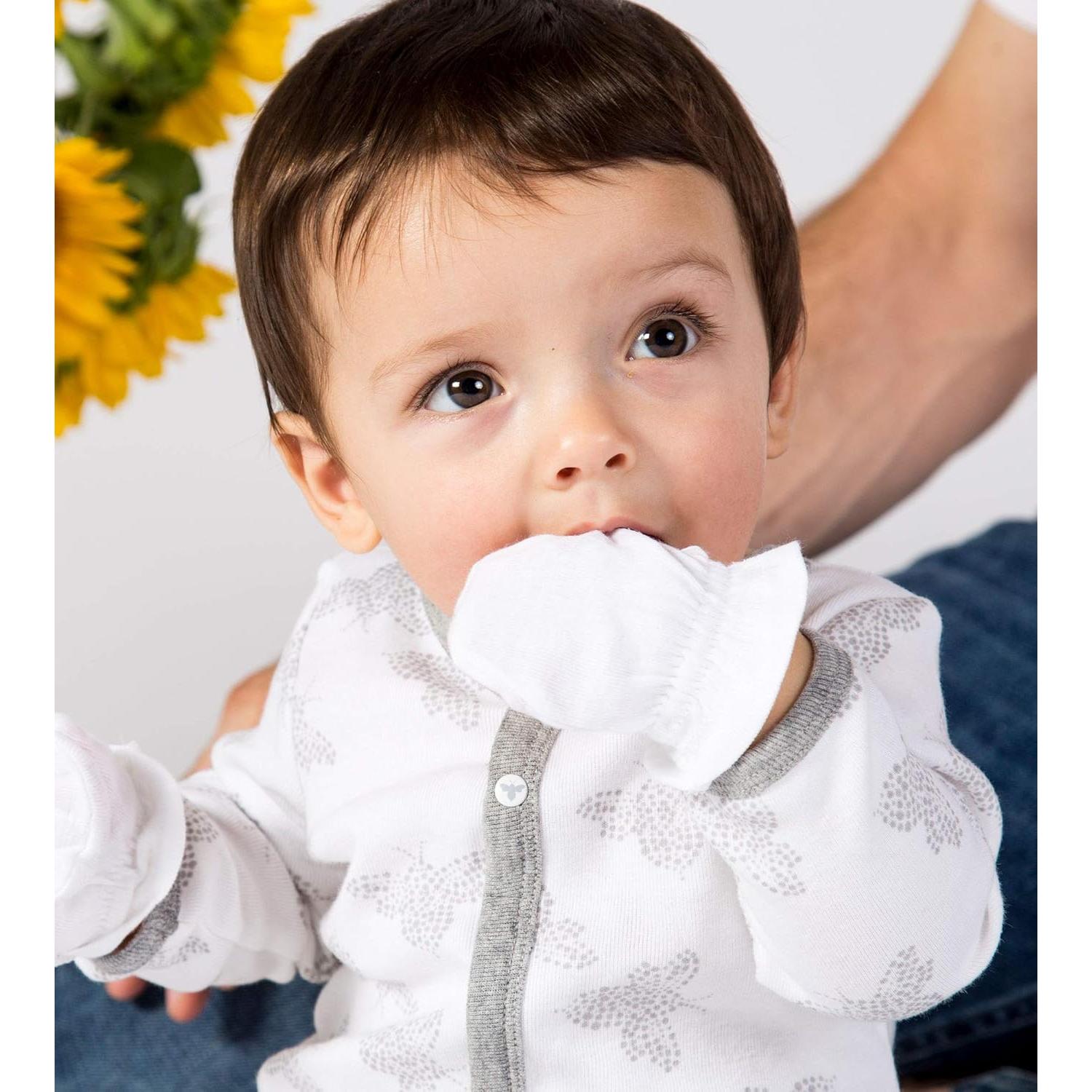 Manoplas para Bebés Burt's Bees, Algodón Orgánico, Set de 3