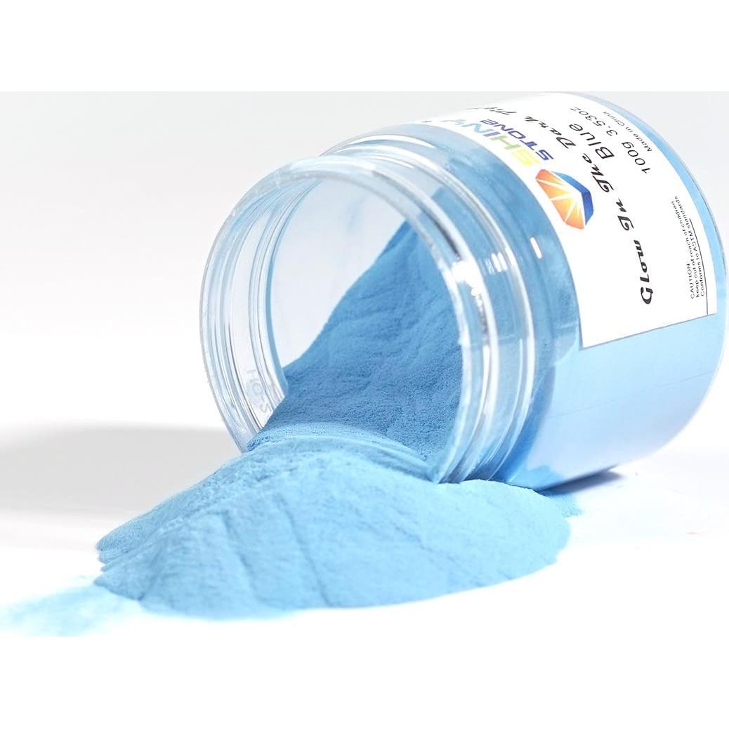 Pigmento en polvo brillante Shiny Stone 100g azul para manualidades