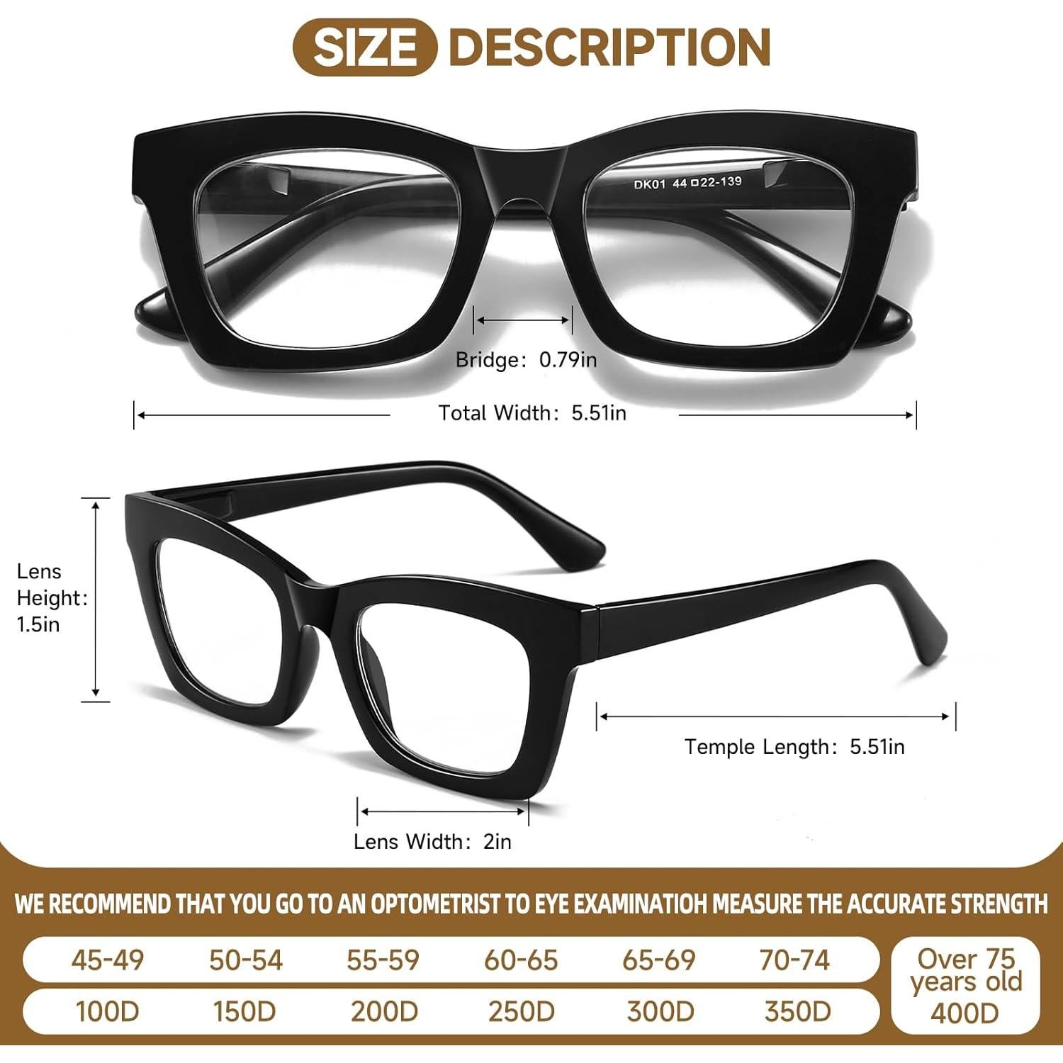 Gafas de lectura estilo gato Celng - Paquete de 3 con bloqueo luz azul