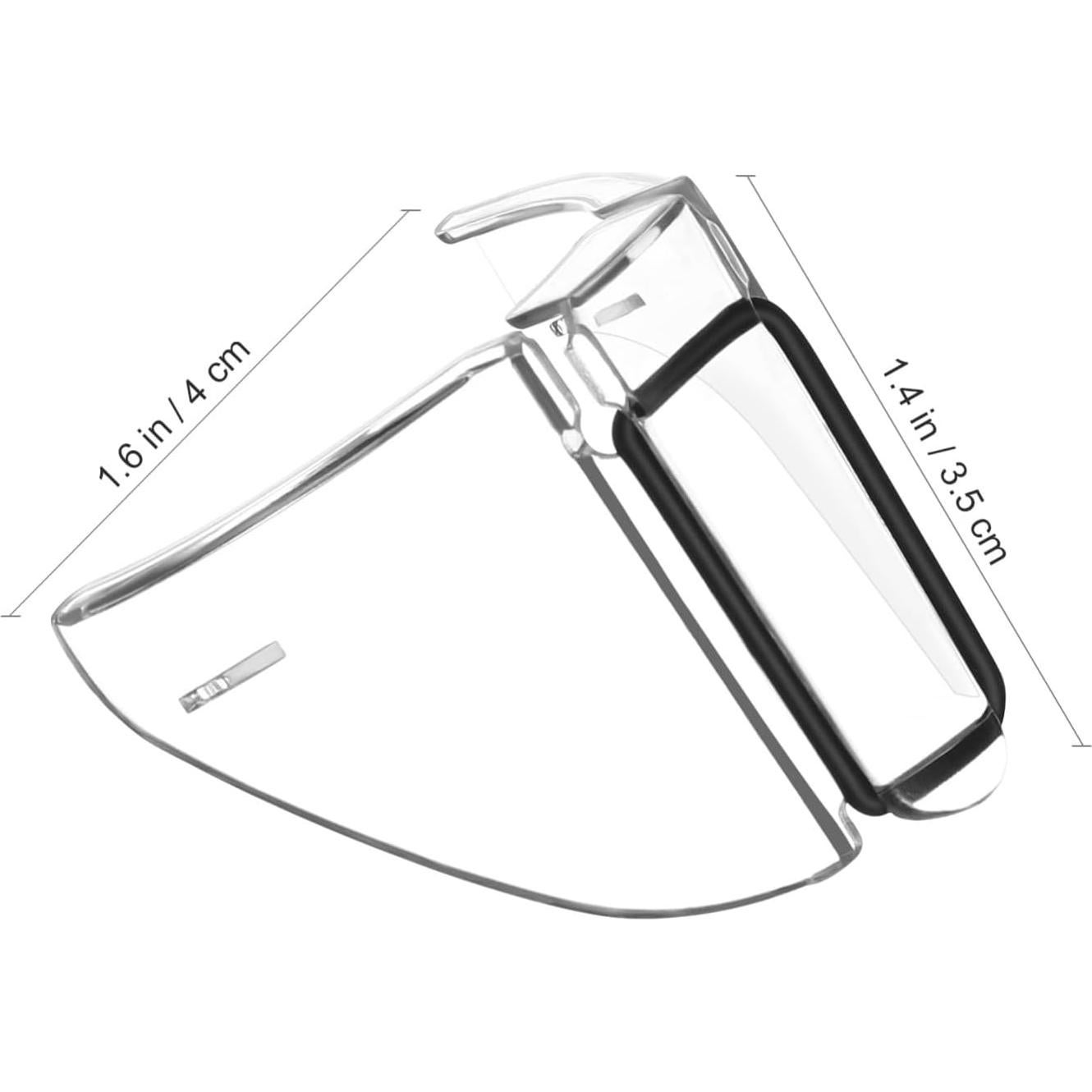 Escudos Laterales de Gafas IMIKEYA - 2 Pares Transparentes