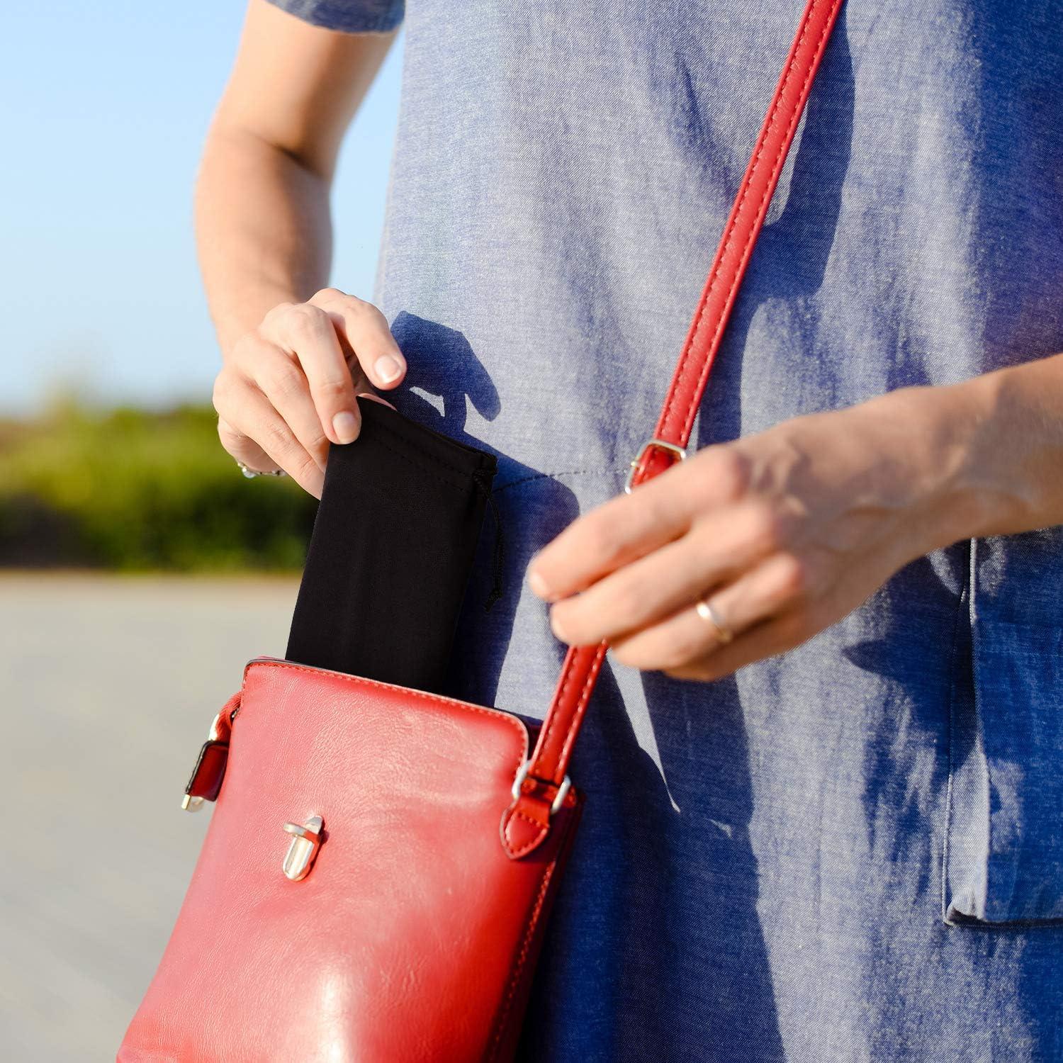 Paquete de 100 Fundas de Microfibra para Gafas Frienda 18x9cm