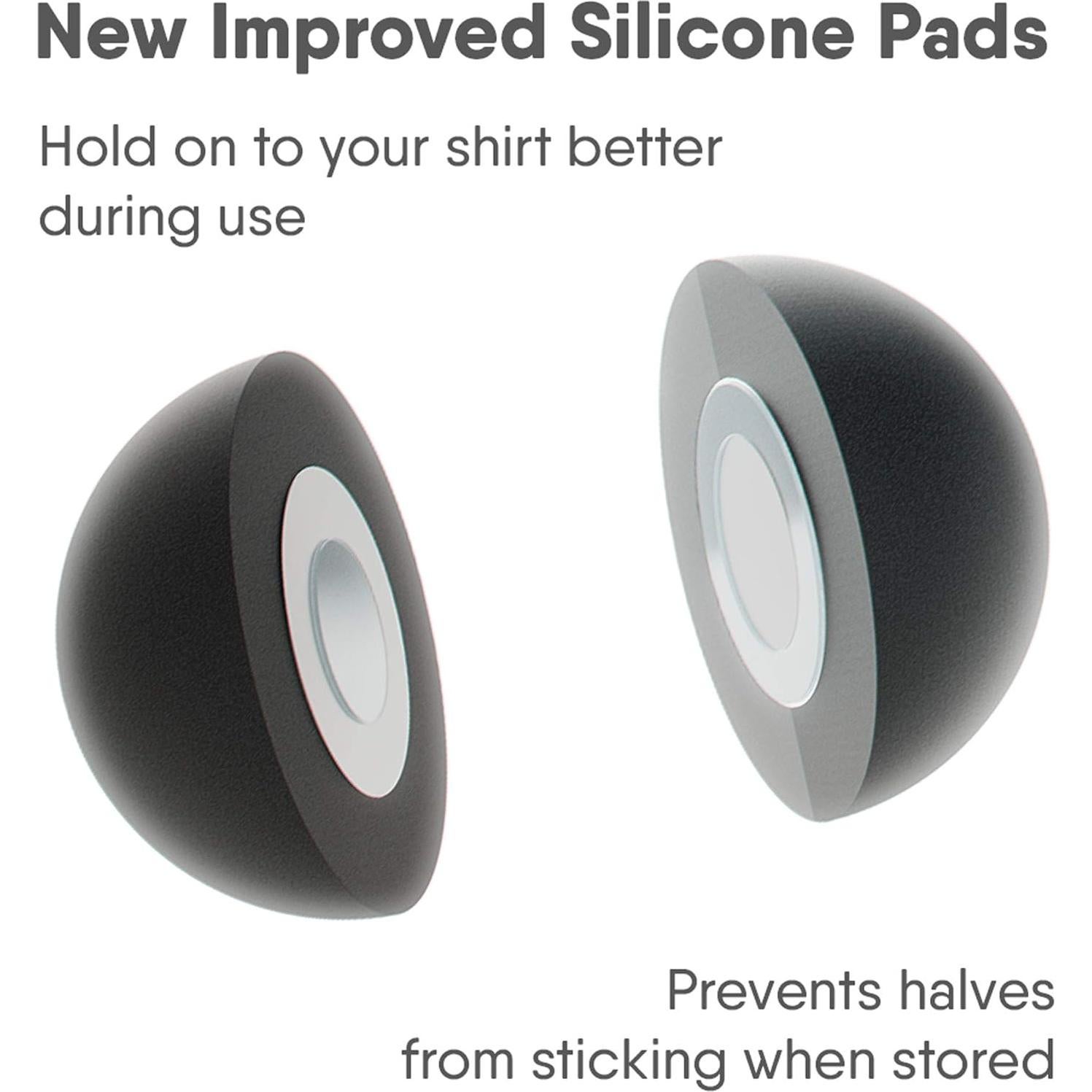 Bola Magnética para Postura de Sueño Lateral Calma - Clip para Camiseta