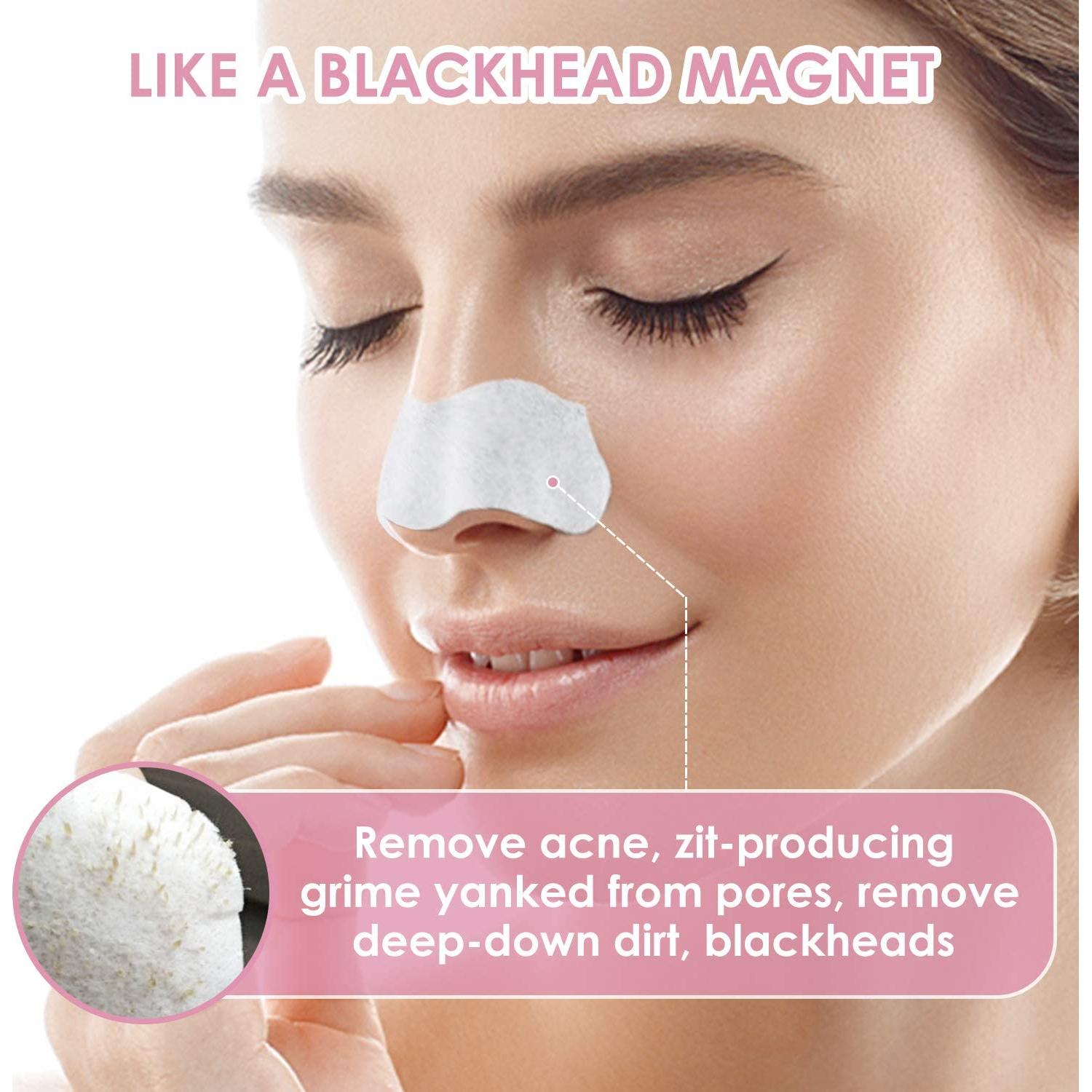 Tiras Limpiadoras de Poros JOLVKA - 65 Unidades Carbón