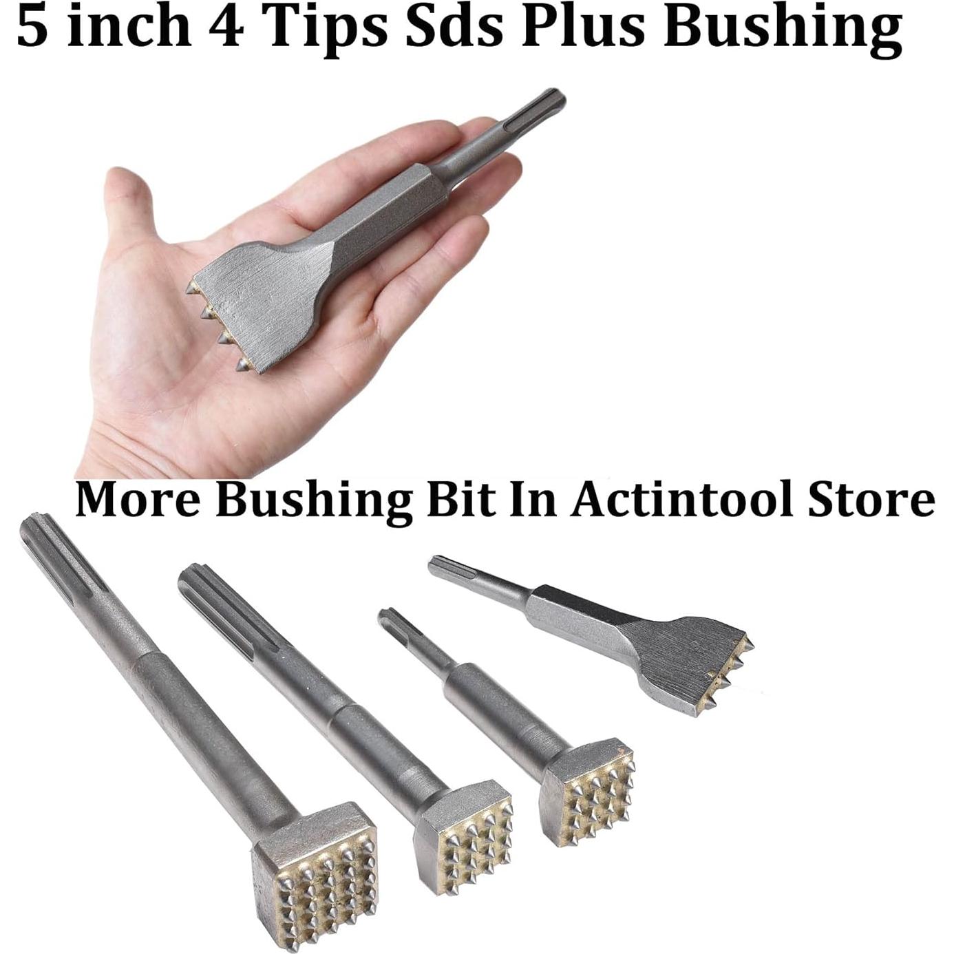 Herramienta de Raspado de Mortero SDS Plus ACTINTOOL 15.5 cm