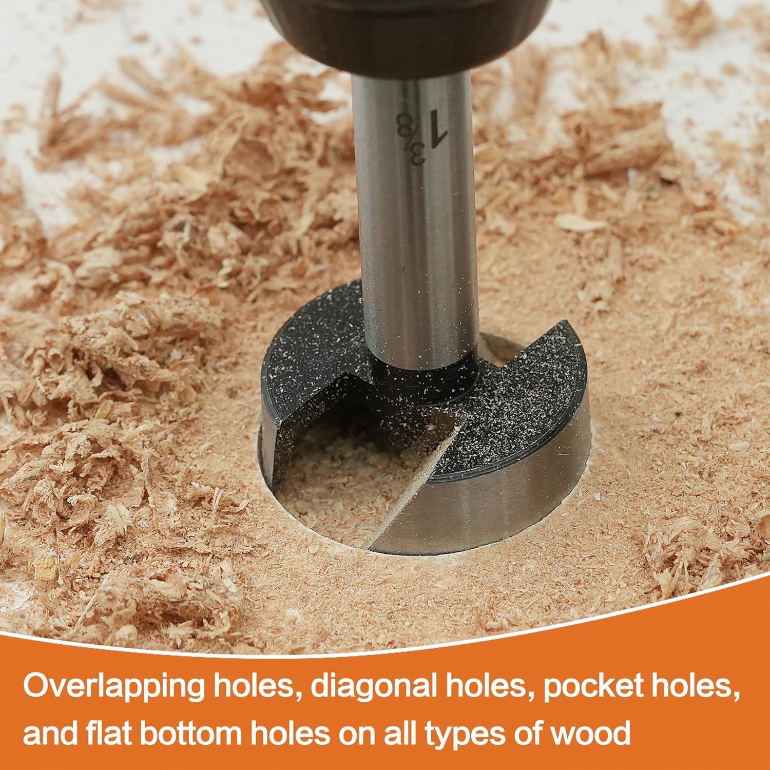 Juego de Brocas Forstner 16PCS GMTOOLS para Madera 6.3-53.98mm