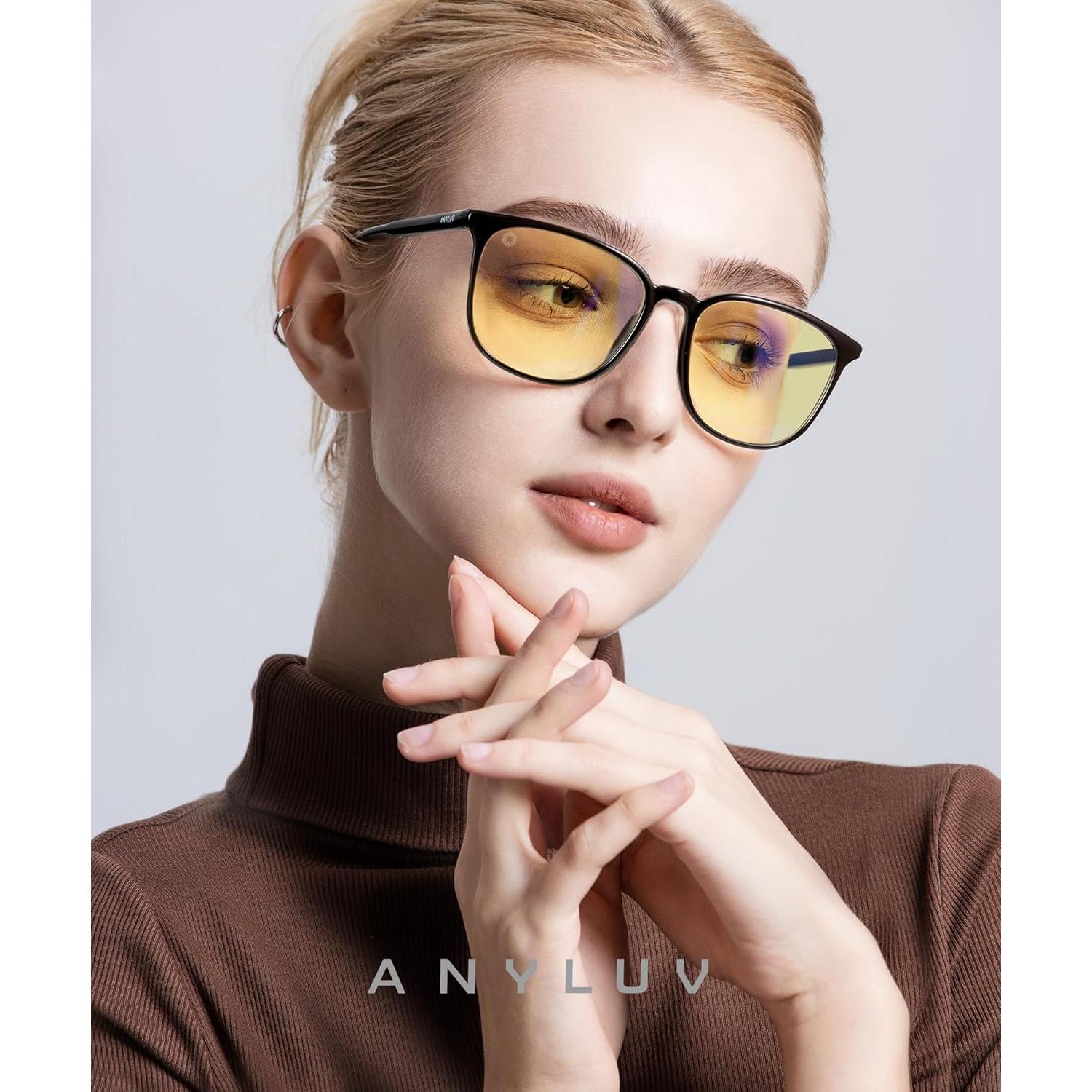 Gafas de Luz Azul ANYLUV AN161-A para Mujer y Hombre UV400