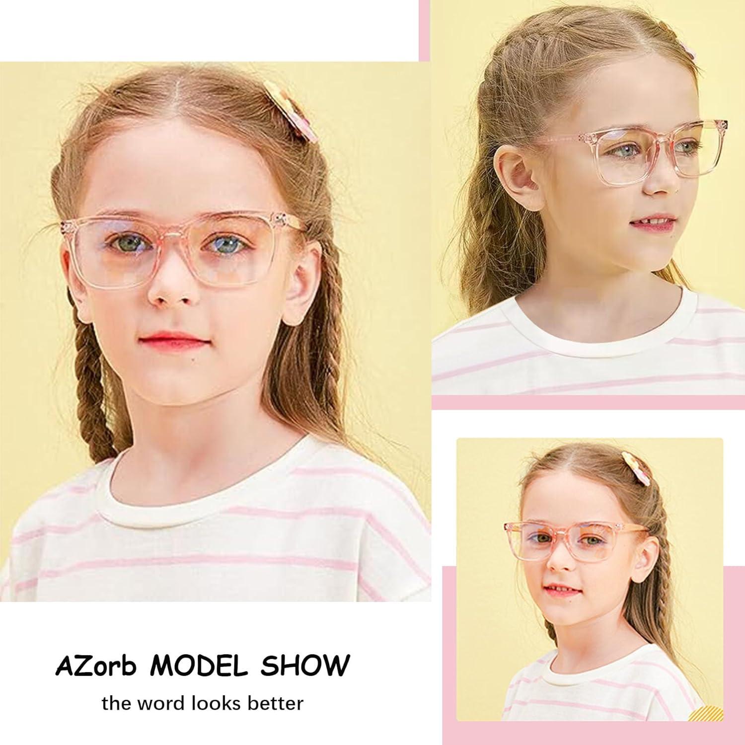 Gafas Anti-Luz Azul para Niños AZorb 2Pack TR90 Irrompibles