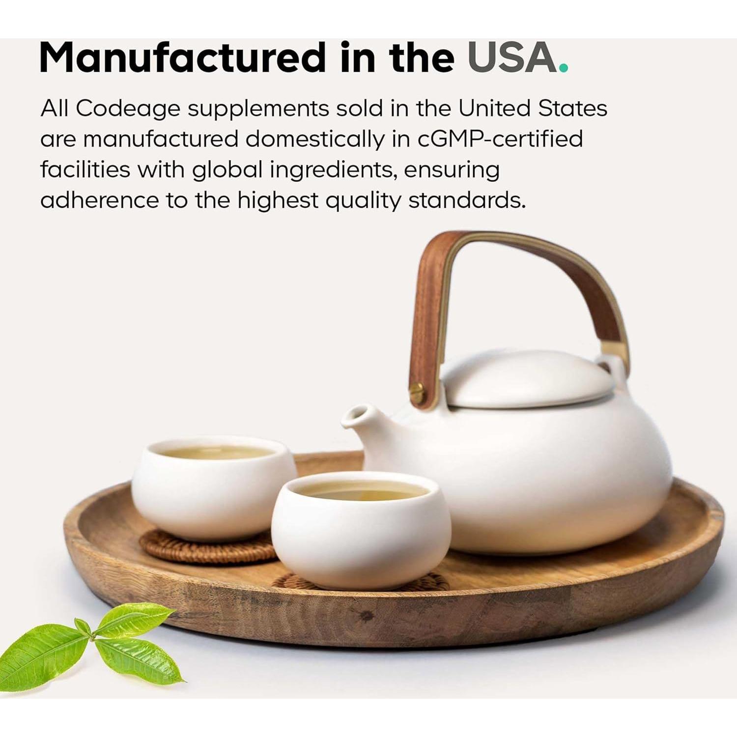 Suplemento de Cúrcuma Orgánica Codeage - 90 Cápsulas Liposomales