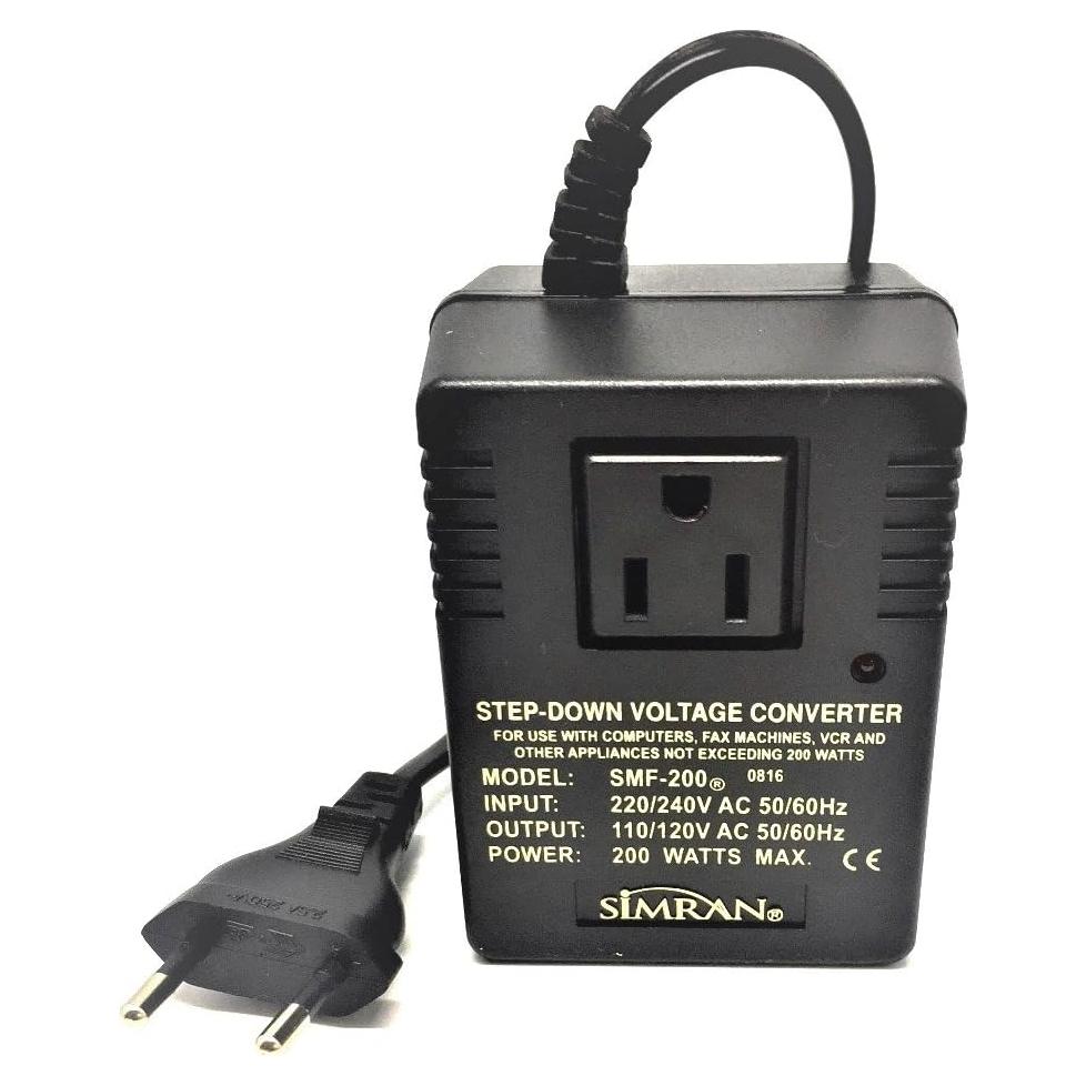 Convertidor de Voltaje Simran SMF-200 200W Paso a Abajo