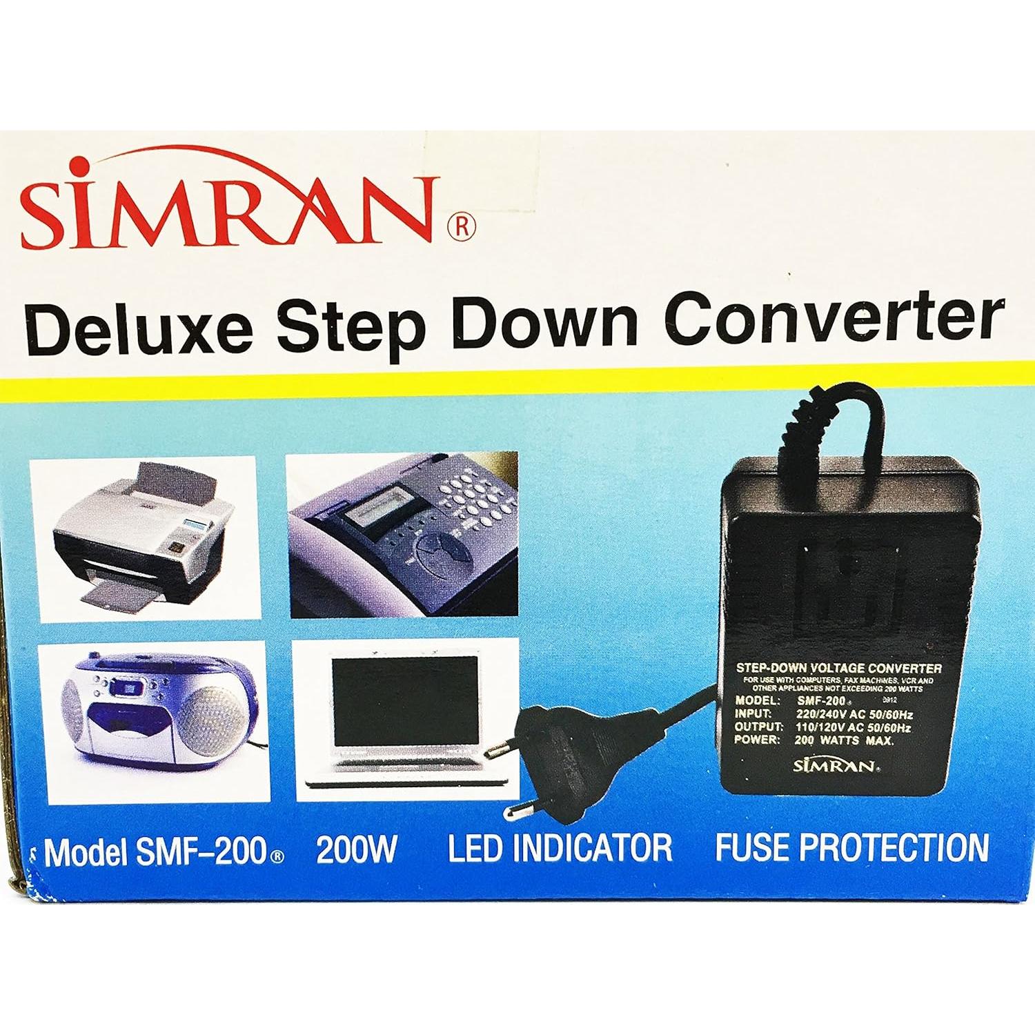 Convertidor de Voltaje Simran SMF-200 200W Paso a Abajo