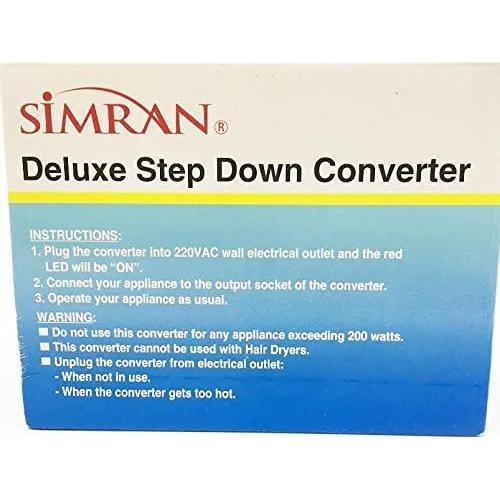 Convertidor de Voltaje Simran SMF-200 200W Paso a Abajo