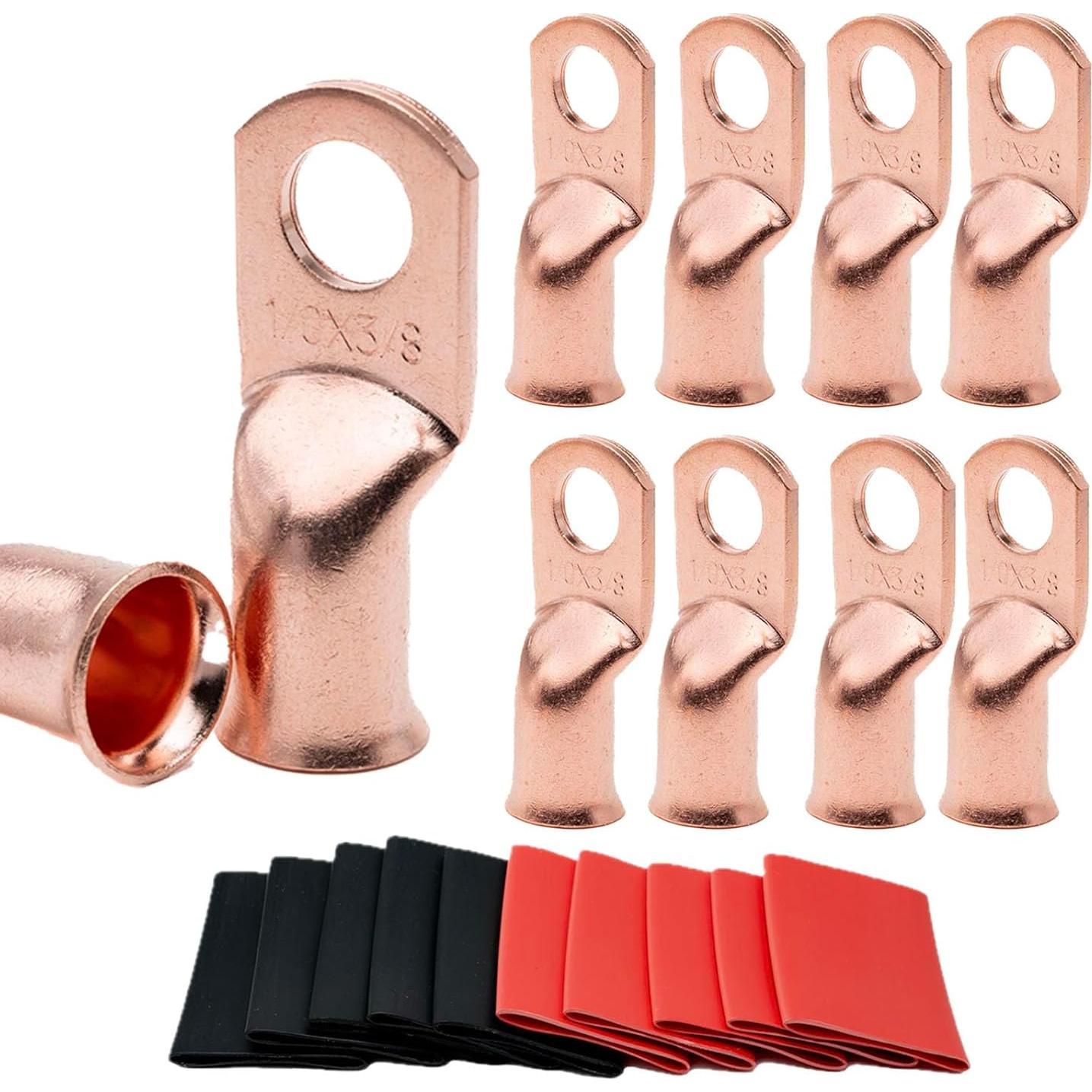 10 Conectores de Terminal de Batería MEYOOZIISU 1/0 AWG