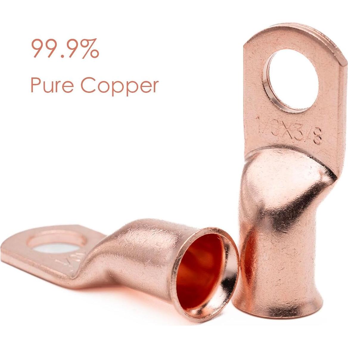 10 Conectores de Terminal de Batería MEYOOZIISU 1/0 AWG