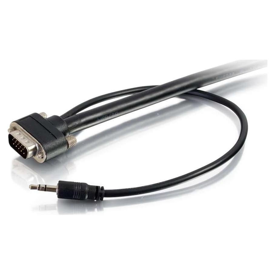Cable VGA + Audio Estéreo 3.5mm C2G 50224 0.91m Negro