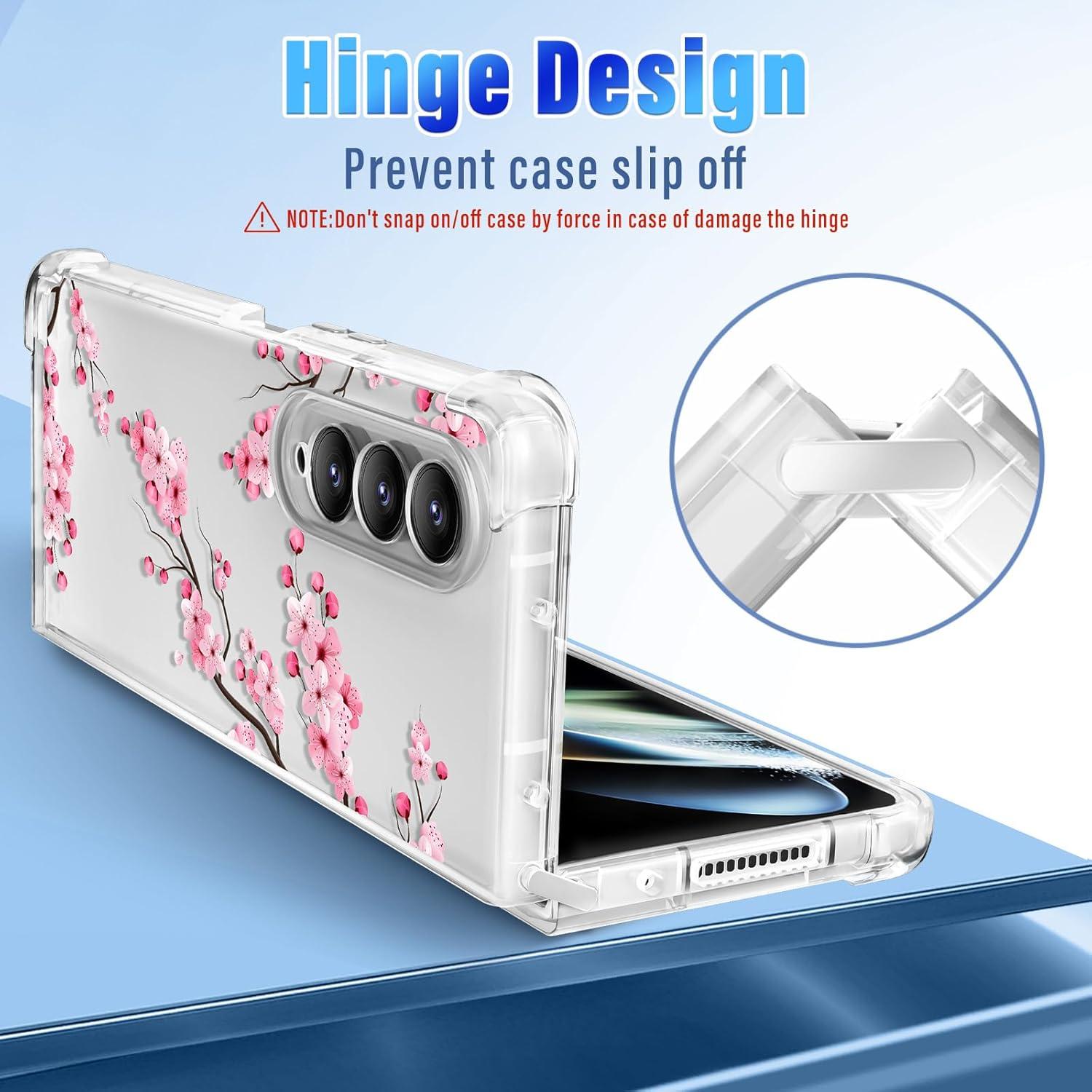 Funda Buleens TPU Flexible para Samsung Galaxy Z Fold 4 - Floral