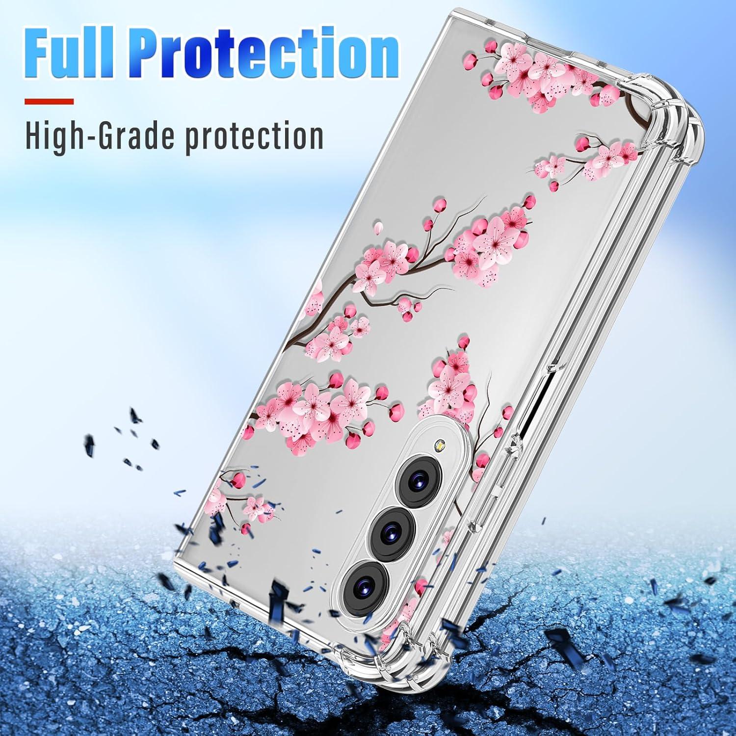 Funda Buleens TPU Flexible para Samsung Galaxy Z Fold 4 - Floral