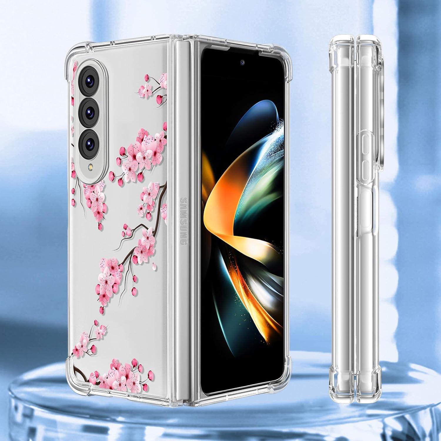 Funda Buleens TPU Flexible para Samsung Galaxy Z Fold 4 - Floral