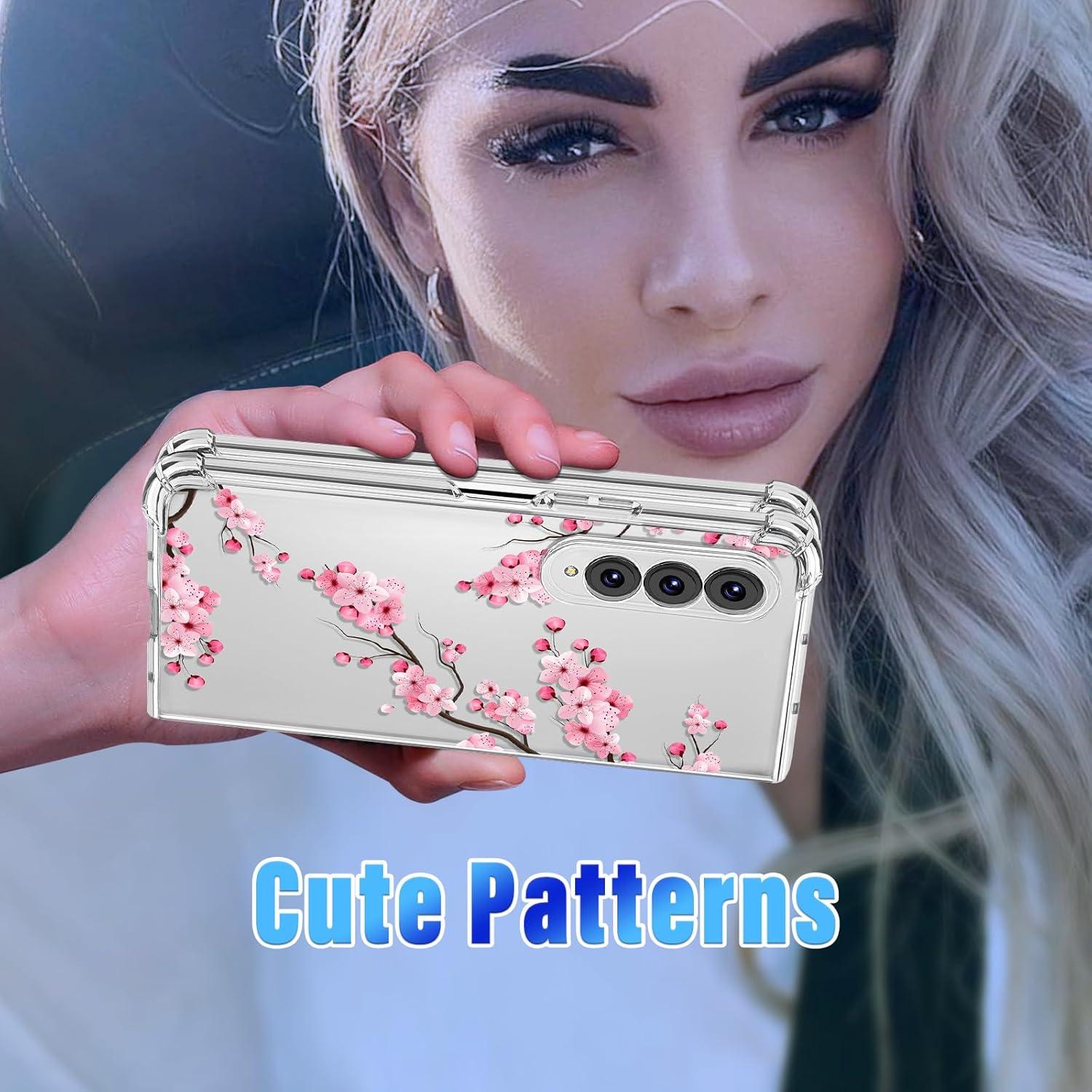 Funda Buleens TPU Flexible para Samsung Galaxy Z Fold 4 - Floral