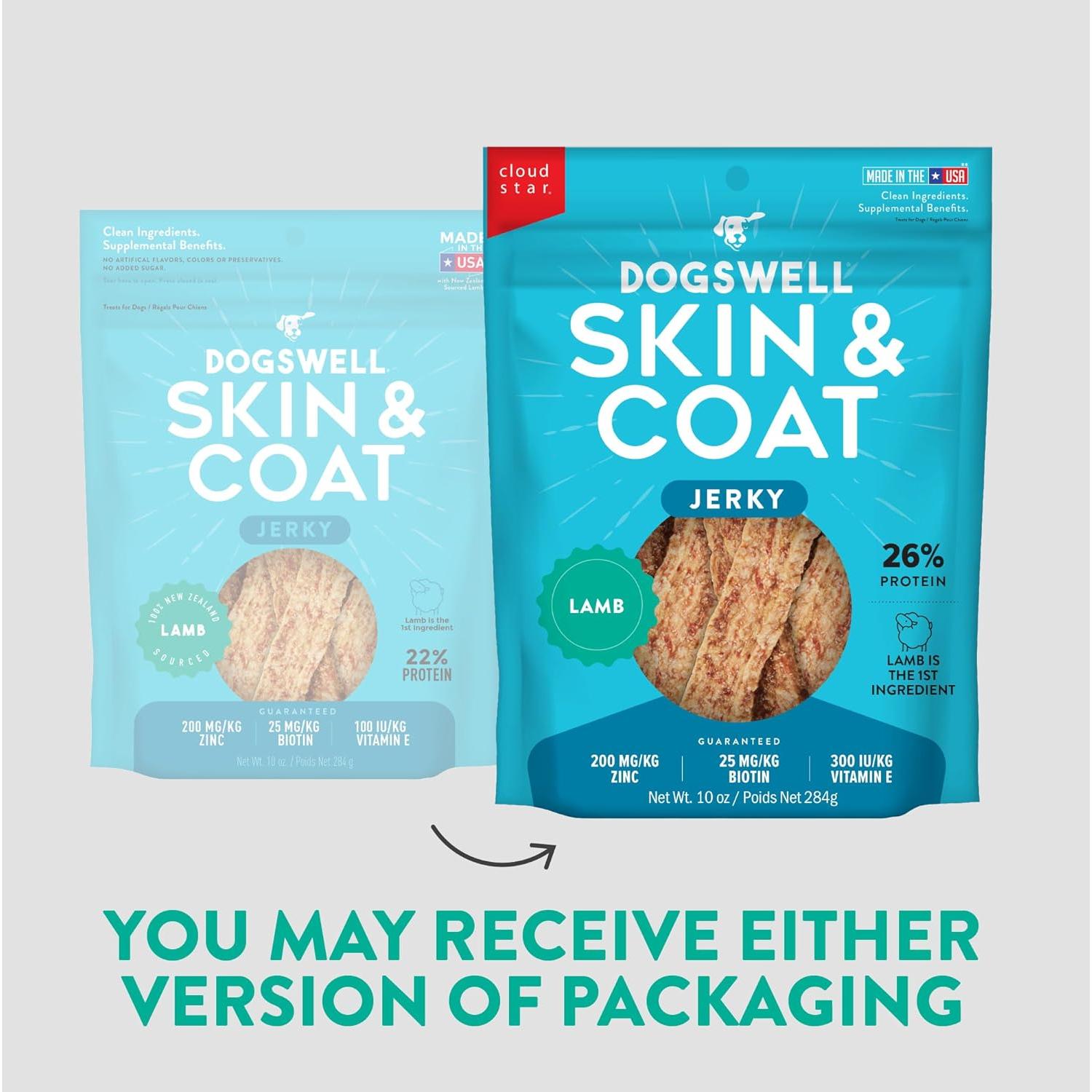 Galletas para Perro Dogswell Skin & Coat Cordero 283.5 g