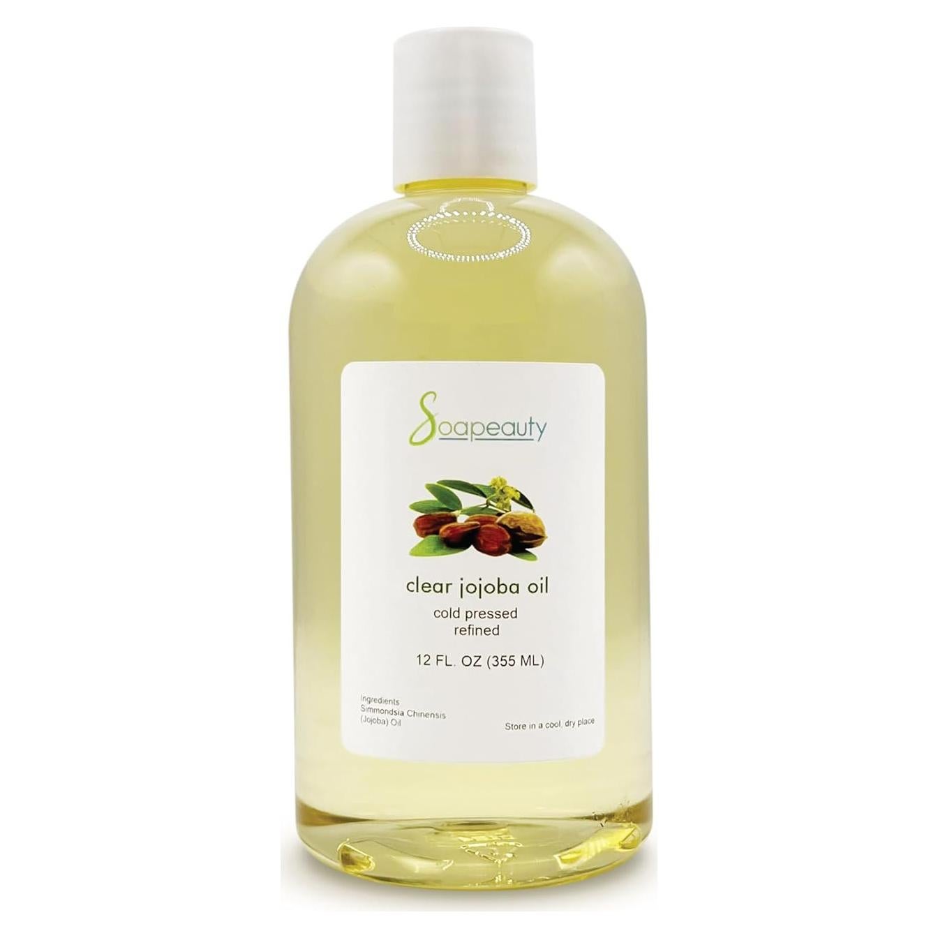 Aceite de Jojoba Claro Soapeauty 354.88 ml Puro y Natural