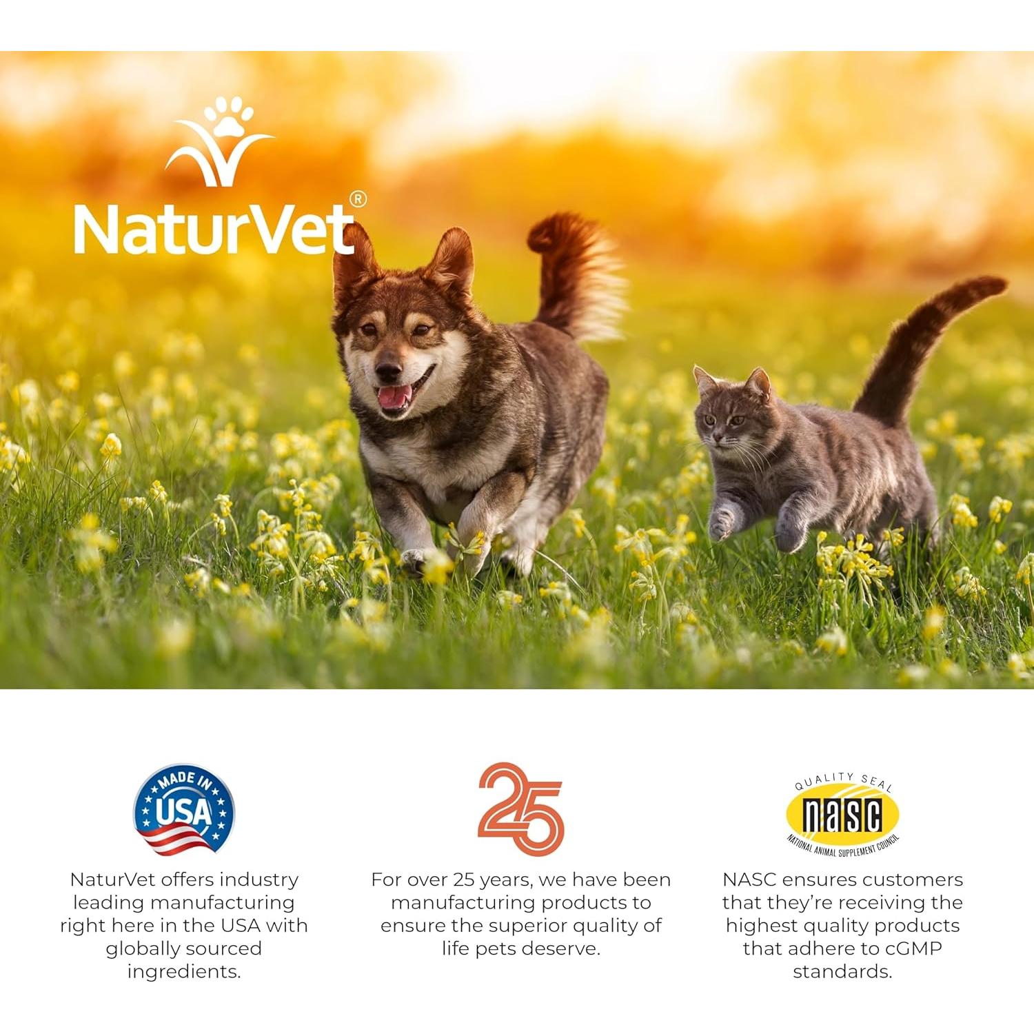 NaturVet Suplemento para Alergias en Polvo 255 g para Perros y Gatos
