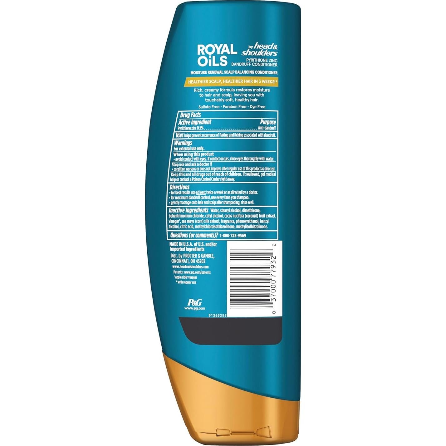 Acondicionador Head & Shoulders Royal Oils 400 ml - Anticaspa