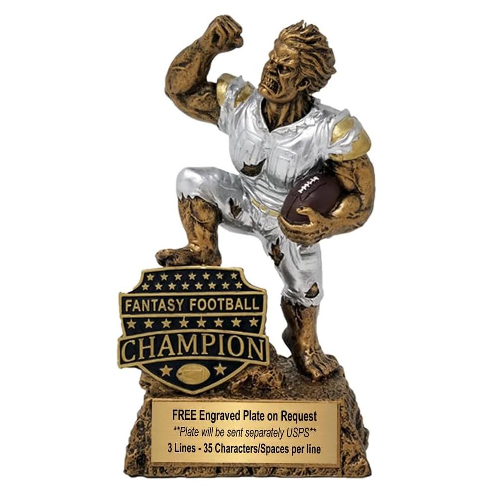 Trofeo Monstruo Campeón Fútbol Fantástico Decade Awards 16.51 cm