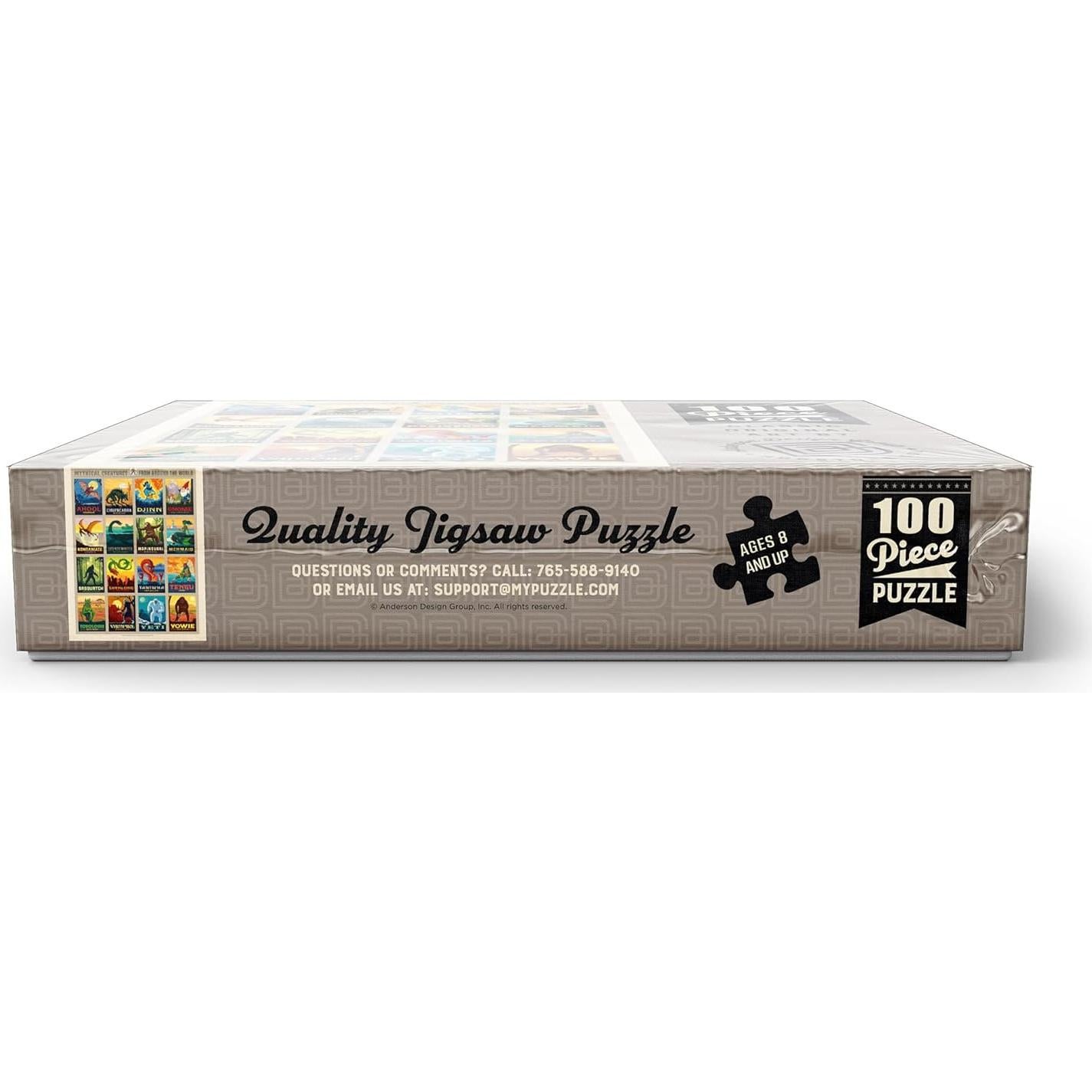 Rompecabezas 100 Piezas MyPuzzle Criaturas Míticas Vintage