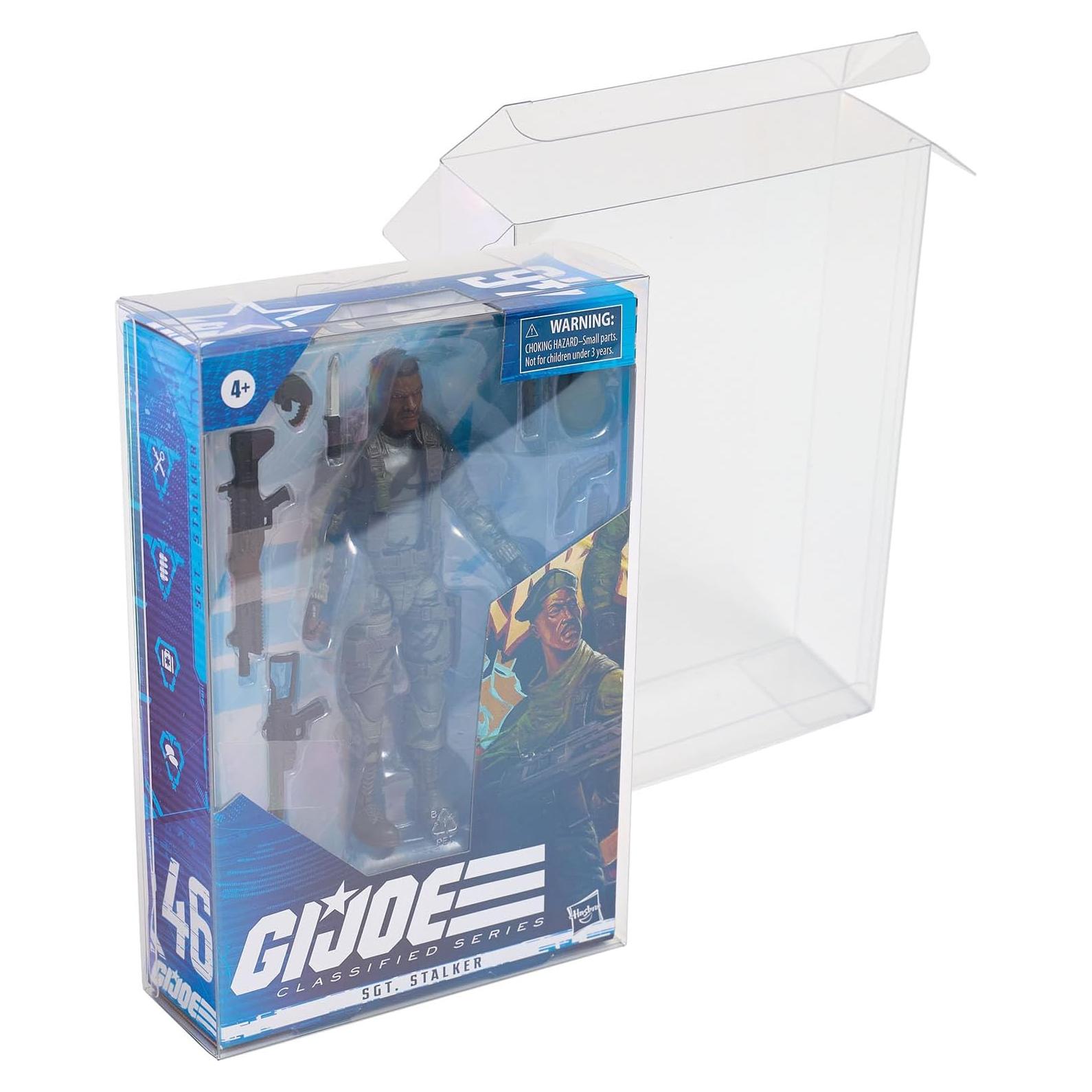Funda Protectora para Cajas GI Joe Clasificado - Platinum Protectors (5 Unidades)
