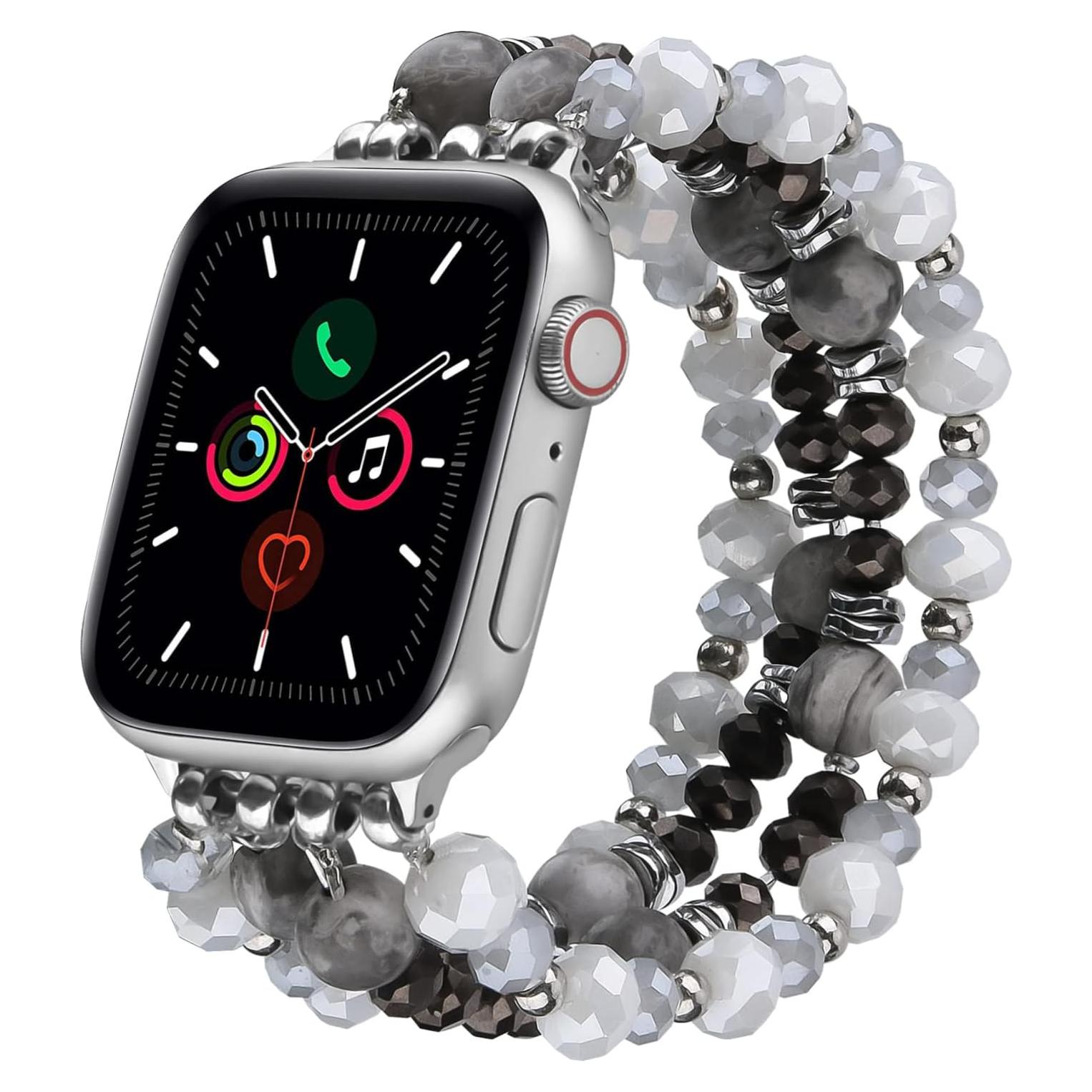 Pulsera Boho de Perlas VISOOM para Apple Watch 42-46mm