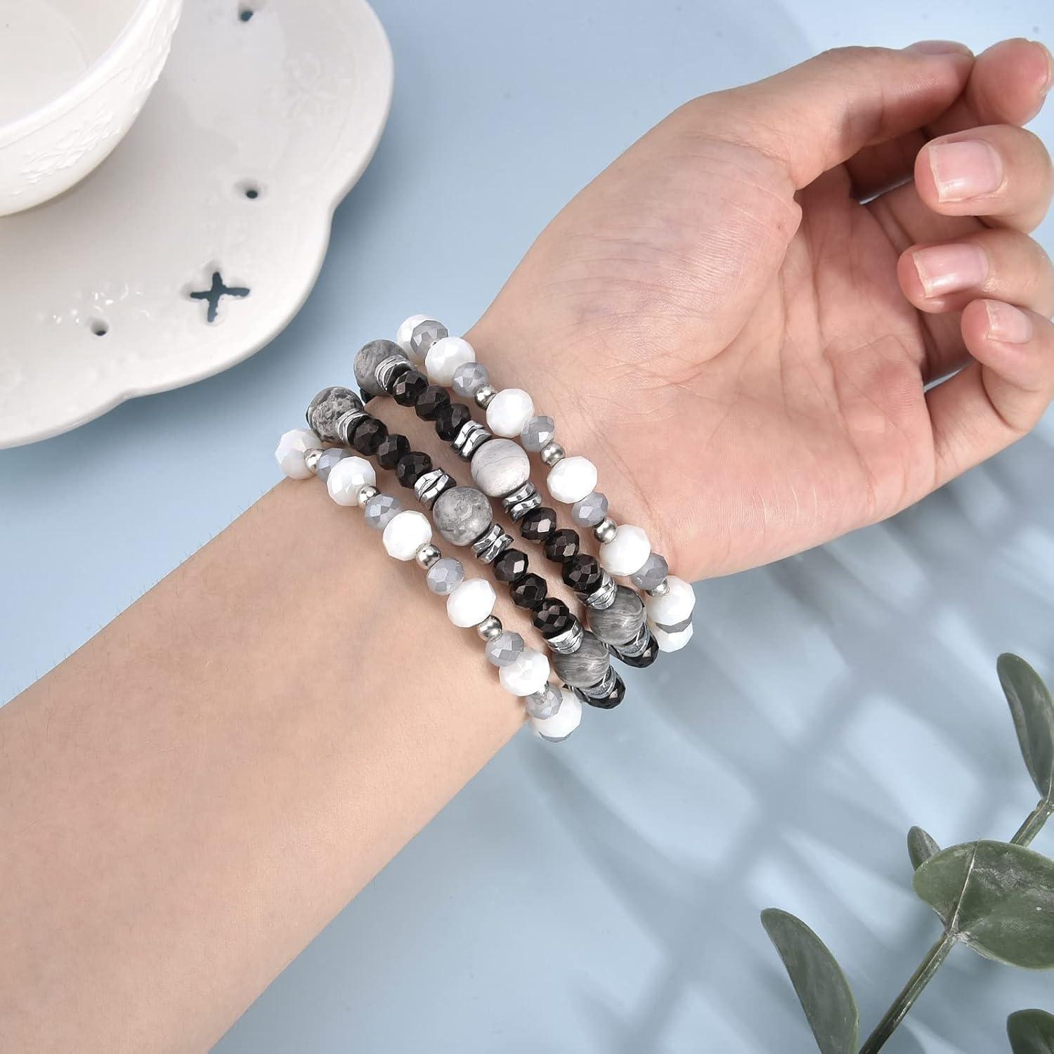 Pulsera Boho de Perlas VISOOM para Apple Watch 42-46mm