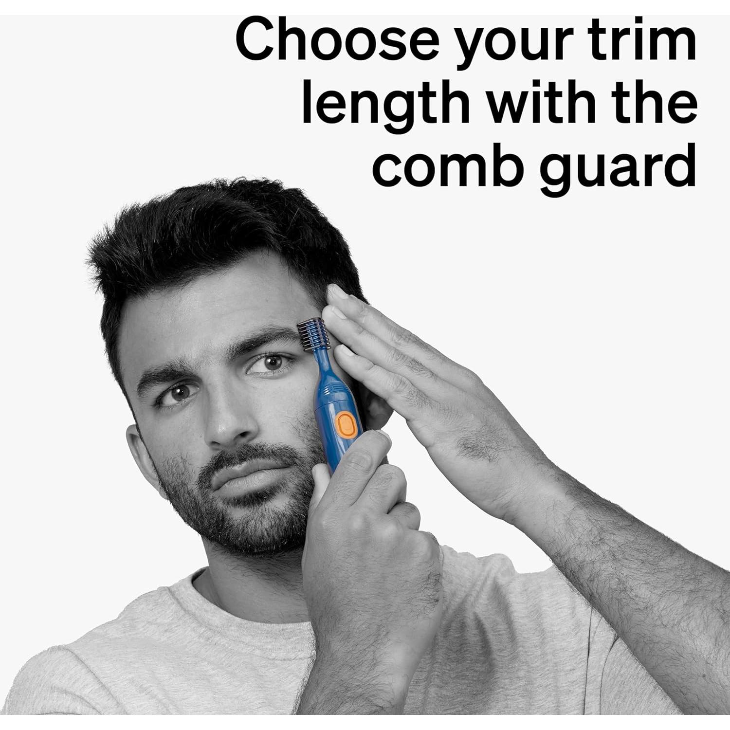 Recortadora Schick 3 en 1 para nariz, orejas y cejas