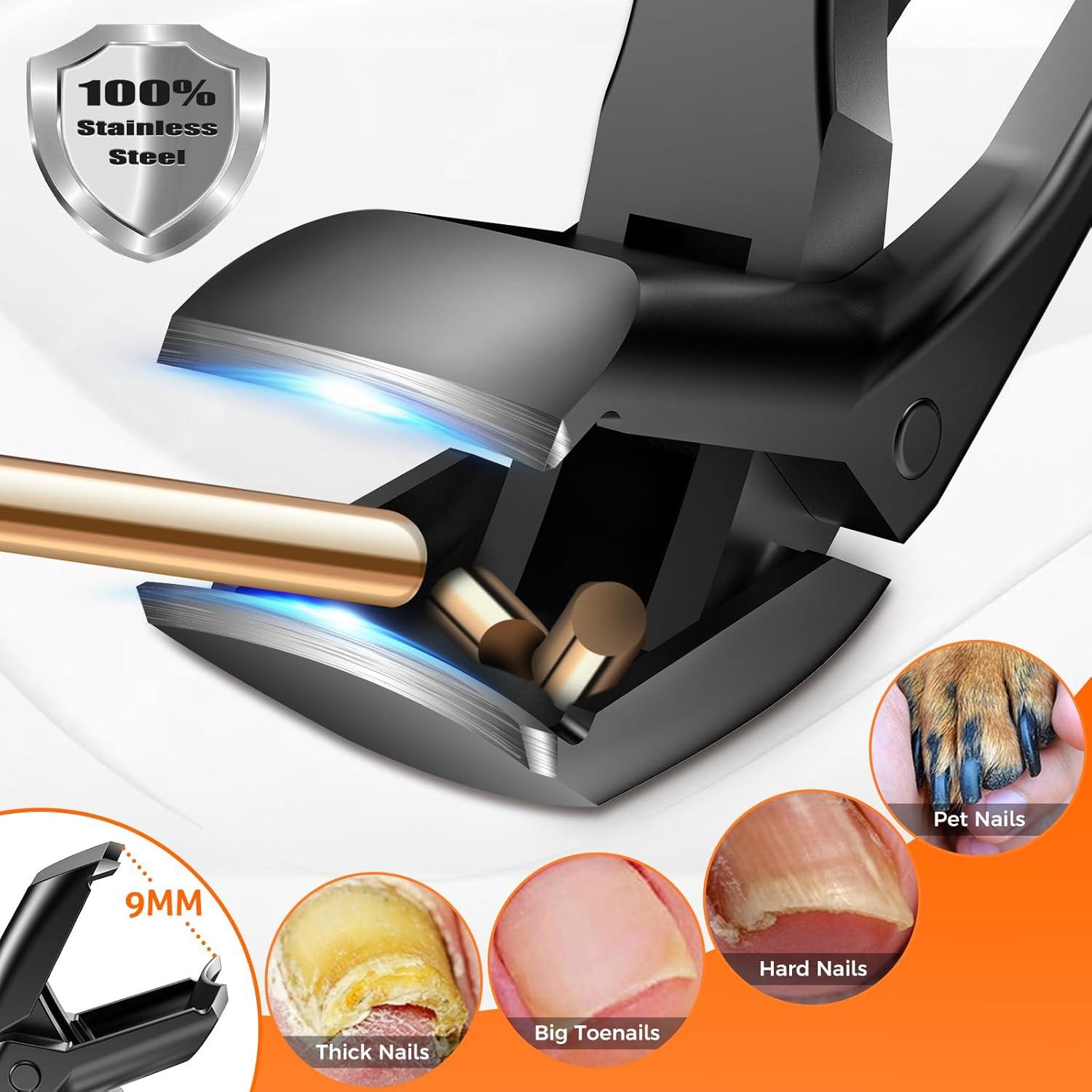 Cortauñas para Ancianos DRMODE Cabeza Angulada 9mm