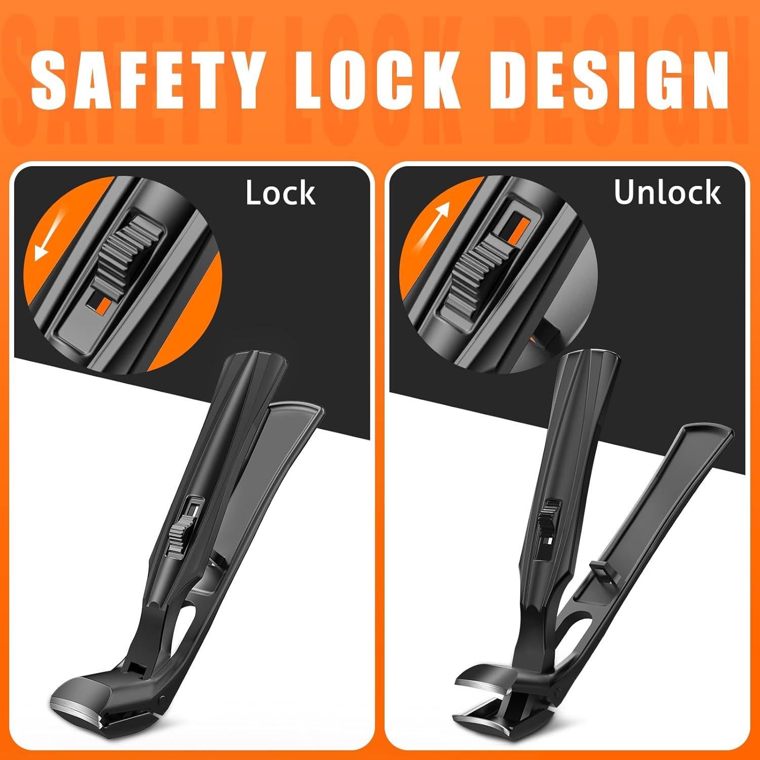 Cortauñas para Ancianos DRMODE Cabeza Angulada 9mm