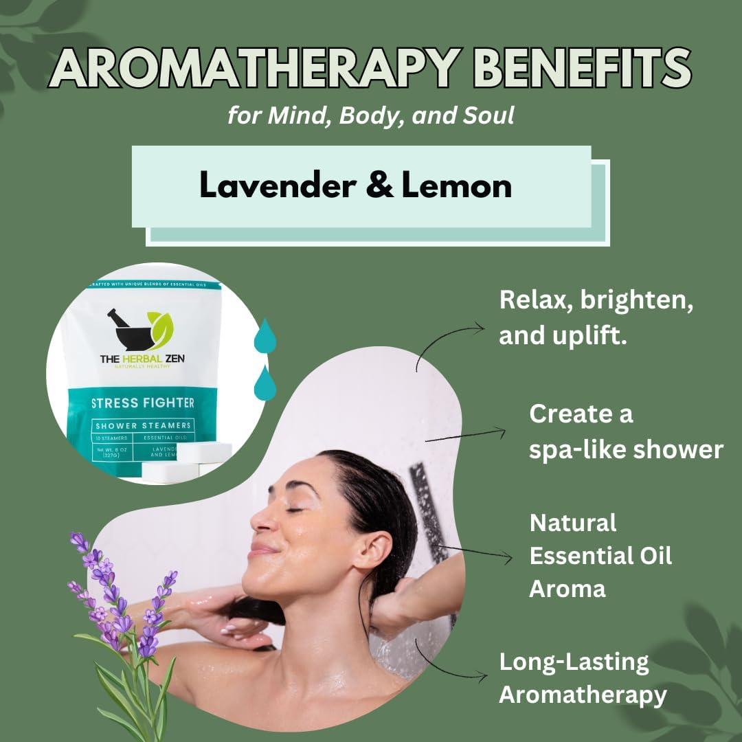 Baños de Vapor Aromaterapia 10 Bombas de Ducha Hechas en EE. UU.