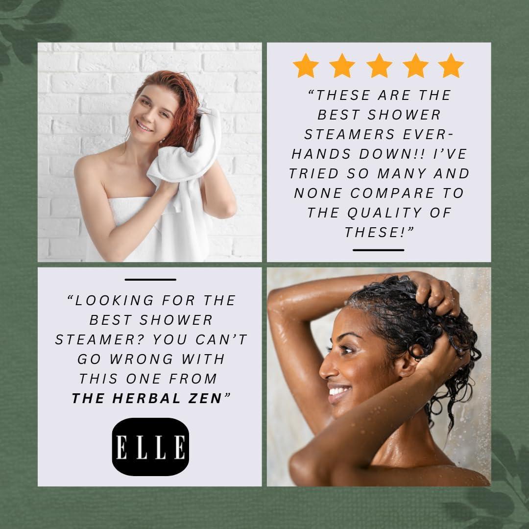 Baños de Vapor Aromaterapia 10 Bombas de Ducha Hechas en EE. UU.