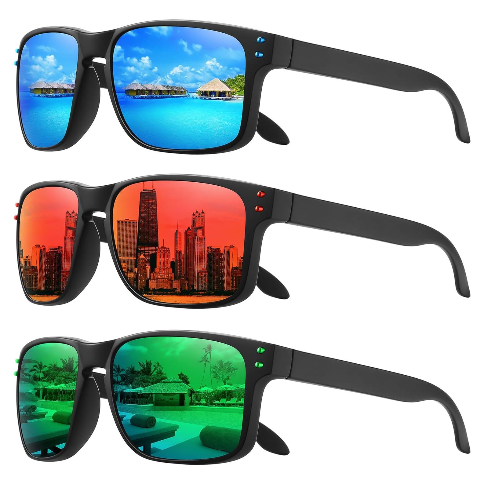 Gafas de sol polarizadas MEETSUN 3 pack UV400 unisex