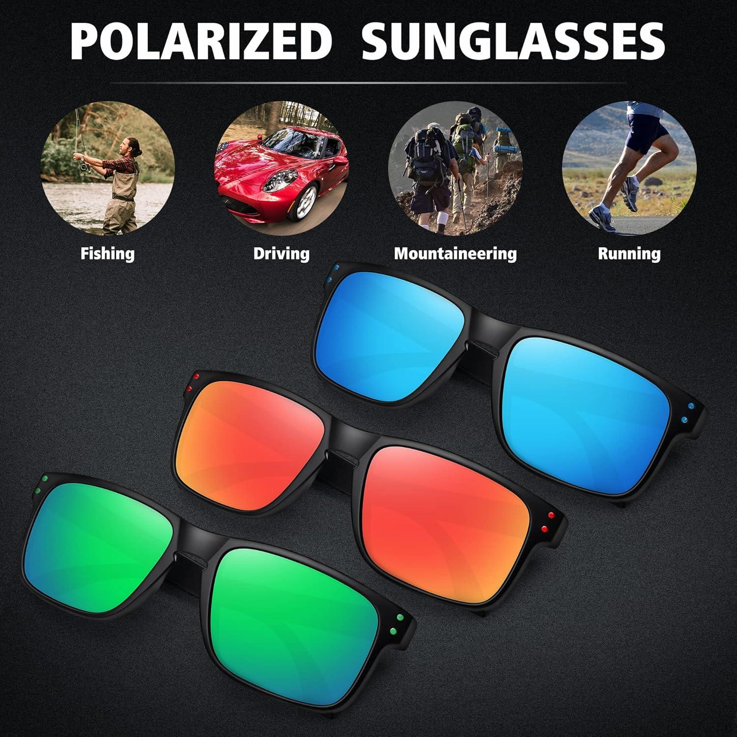 Gafas de sol polarizadas MEETSUN 3 pack UV400 unisex