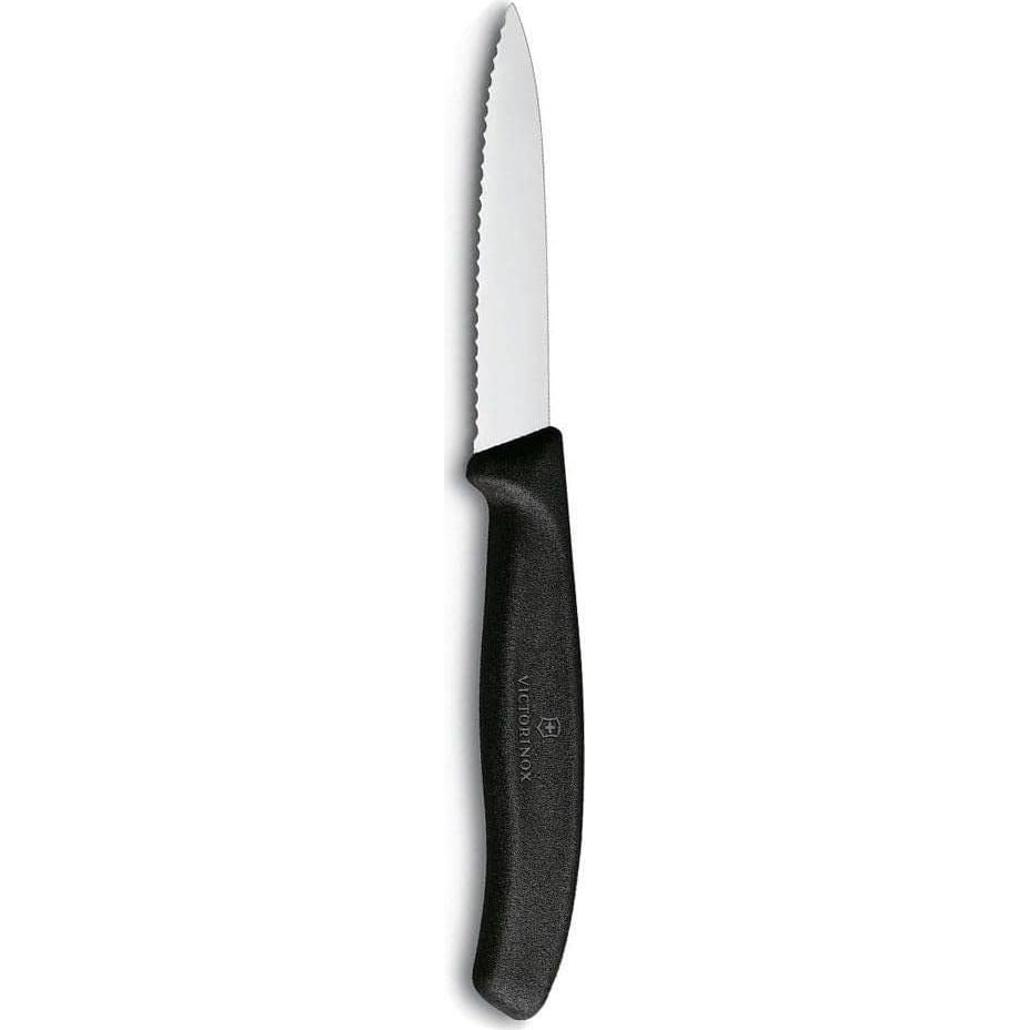 Cuchillo de Pelar Serrado Victorinox 8.3 cm Negro