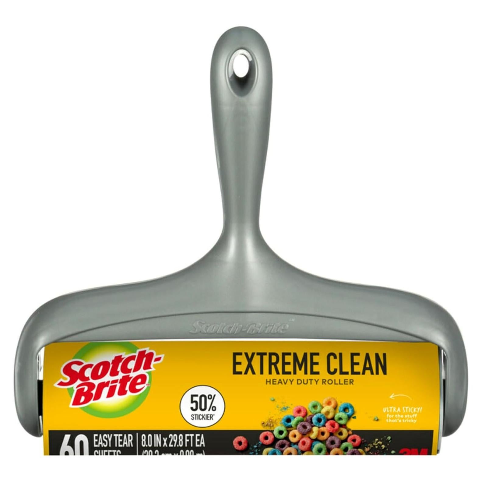 Rodillo de Pelusa Scotch-Brite 50% Más Pegajoso 60 Hojas